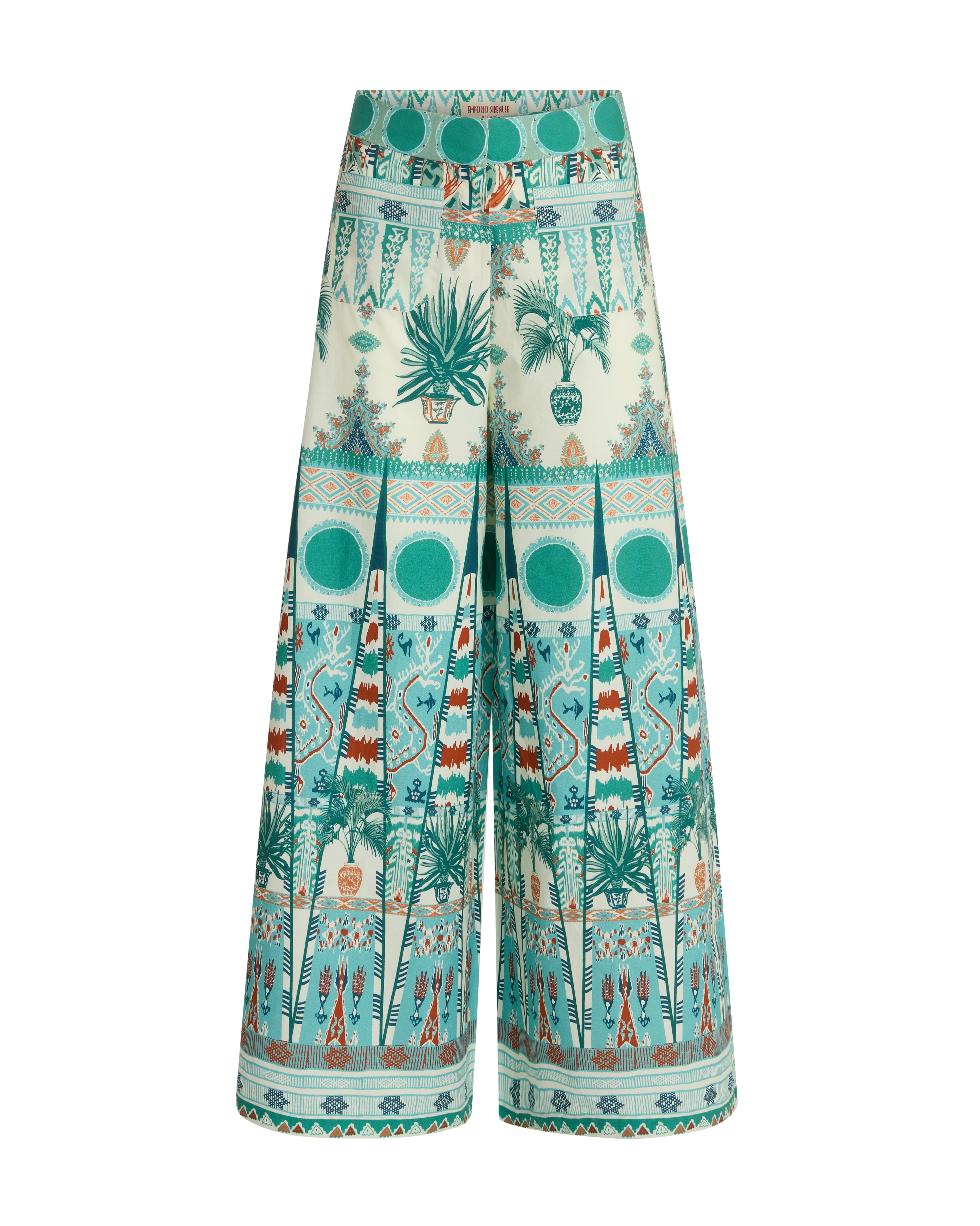 Adele Trousers in Tribal Botanic Print