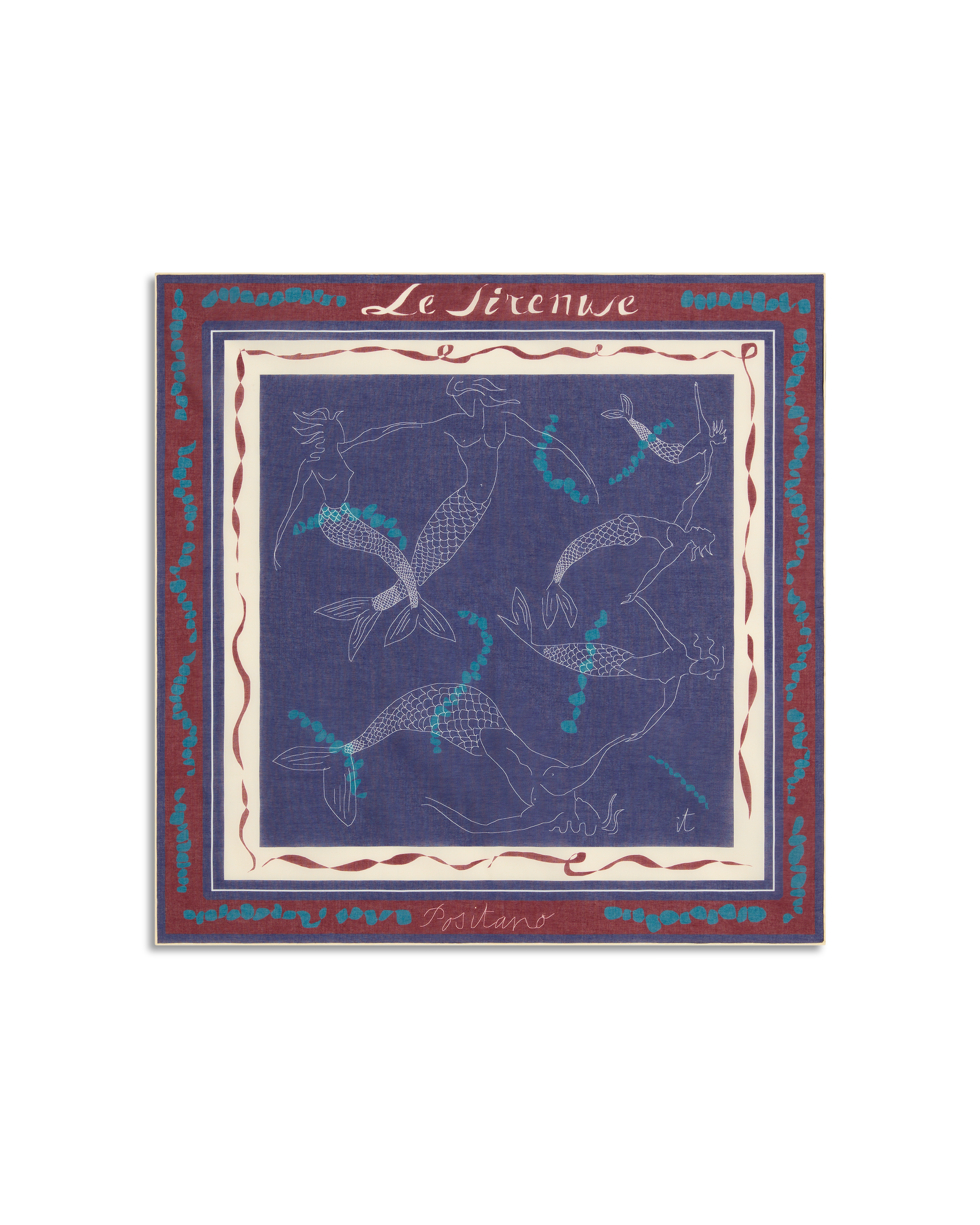 Ivan Terestchenko x Le Sirenuse Foulard