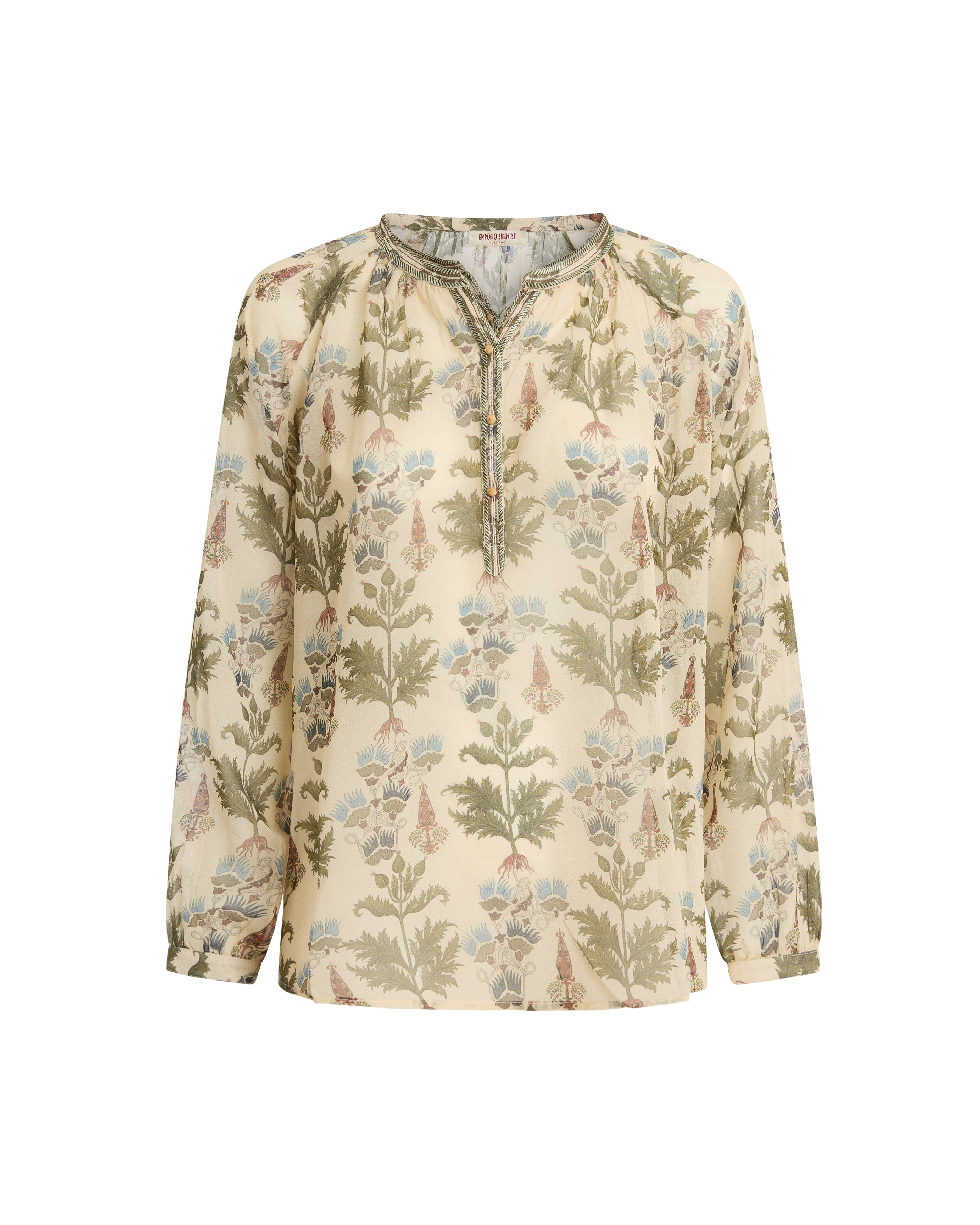 Sunshirt in Shiny Persian Botanic Print