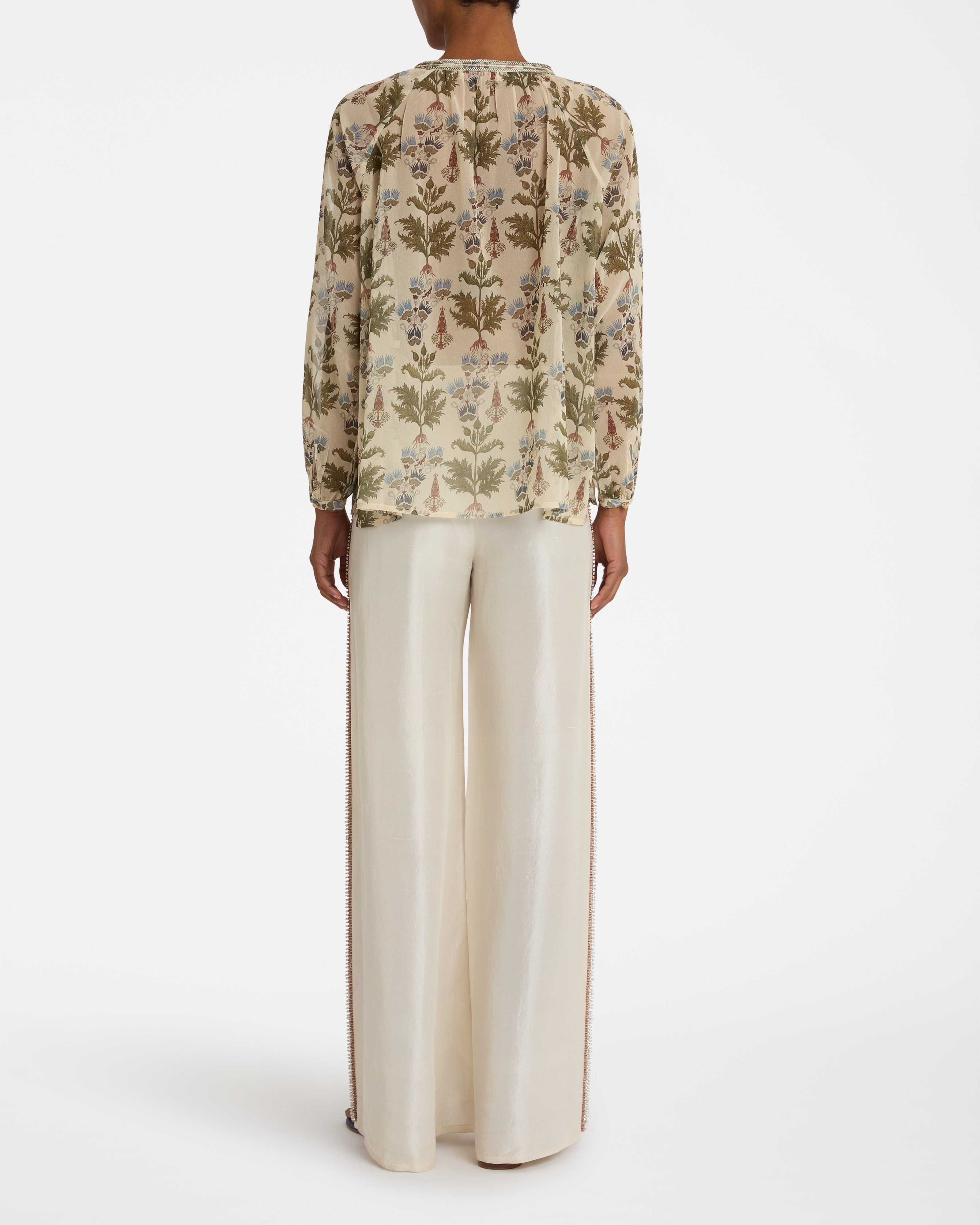 Sunshirt in Shiny Persian Botanic Print