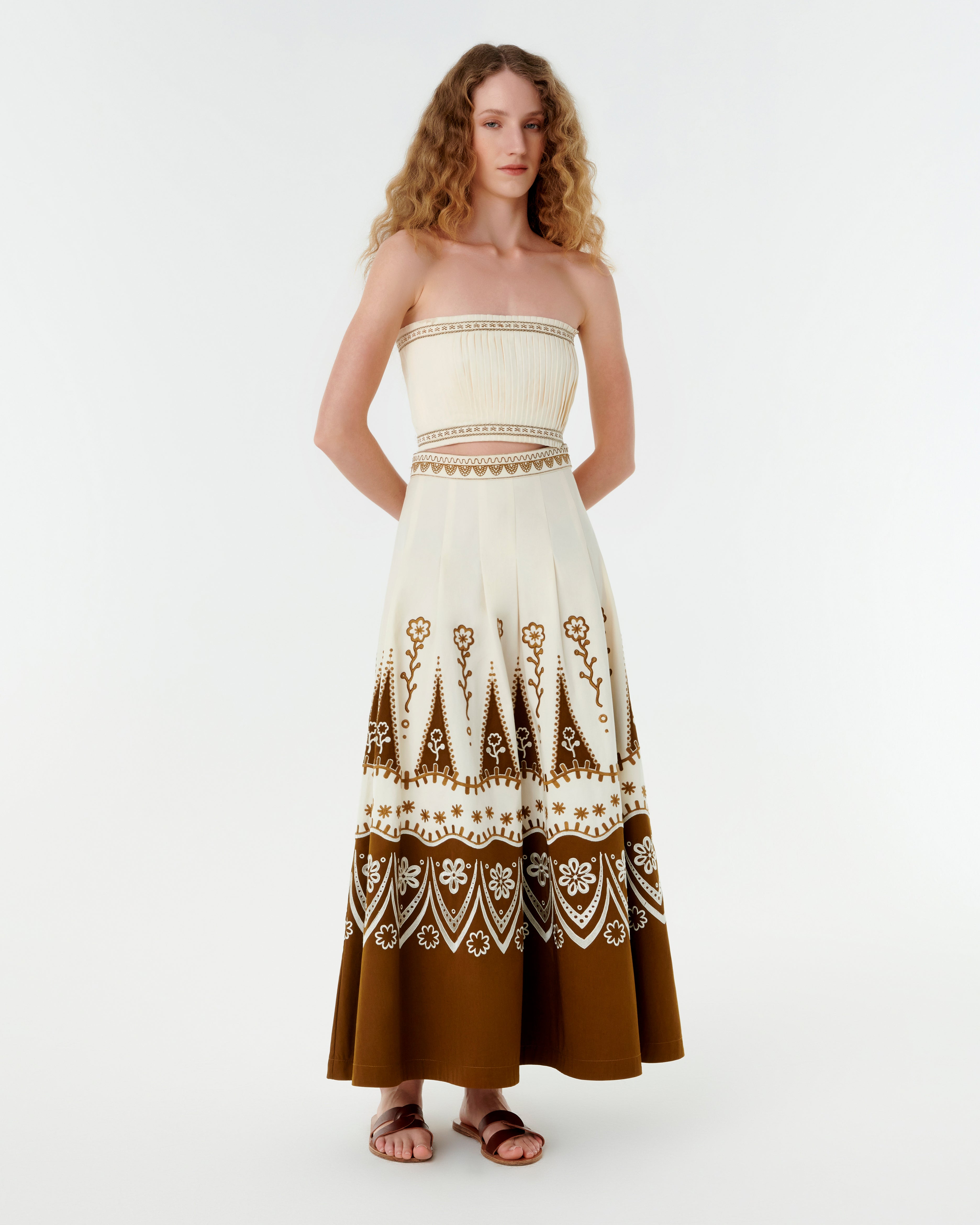 Flavia Top with Alabama Embroidery