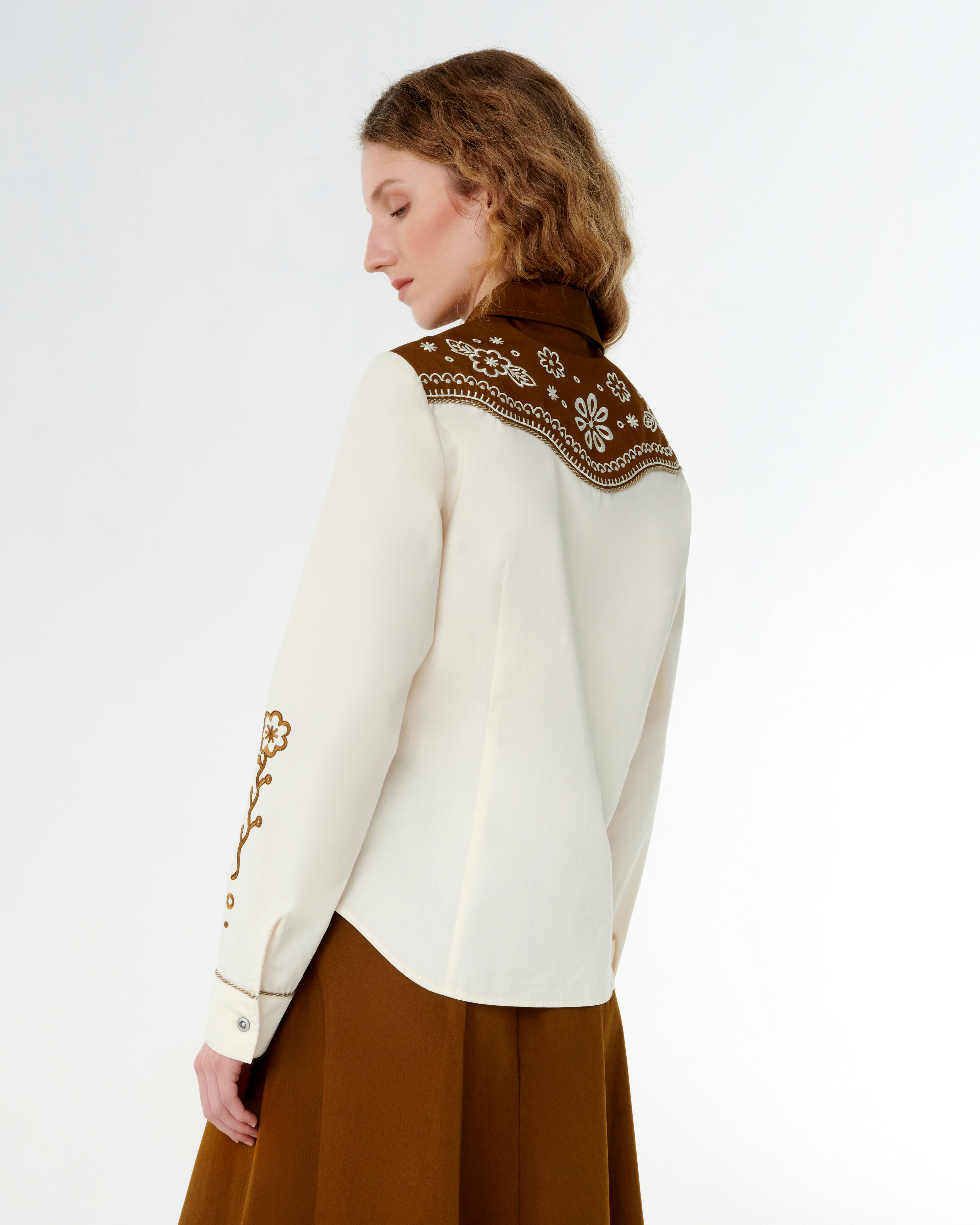 Rodeo Shirt with Alabama Embroidery