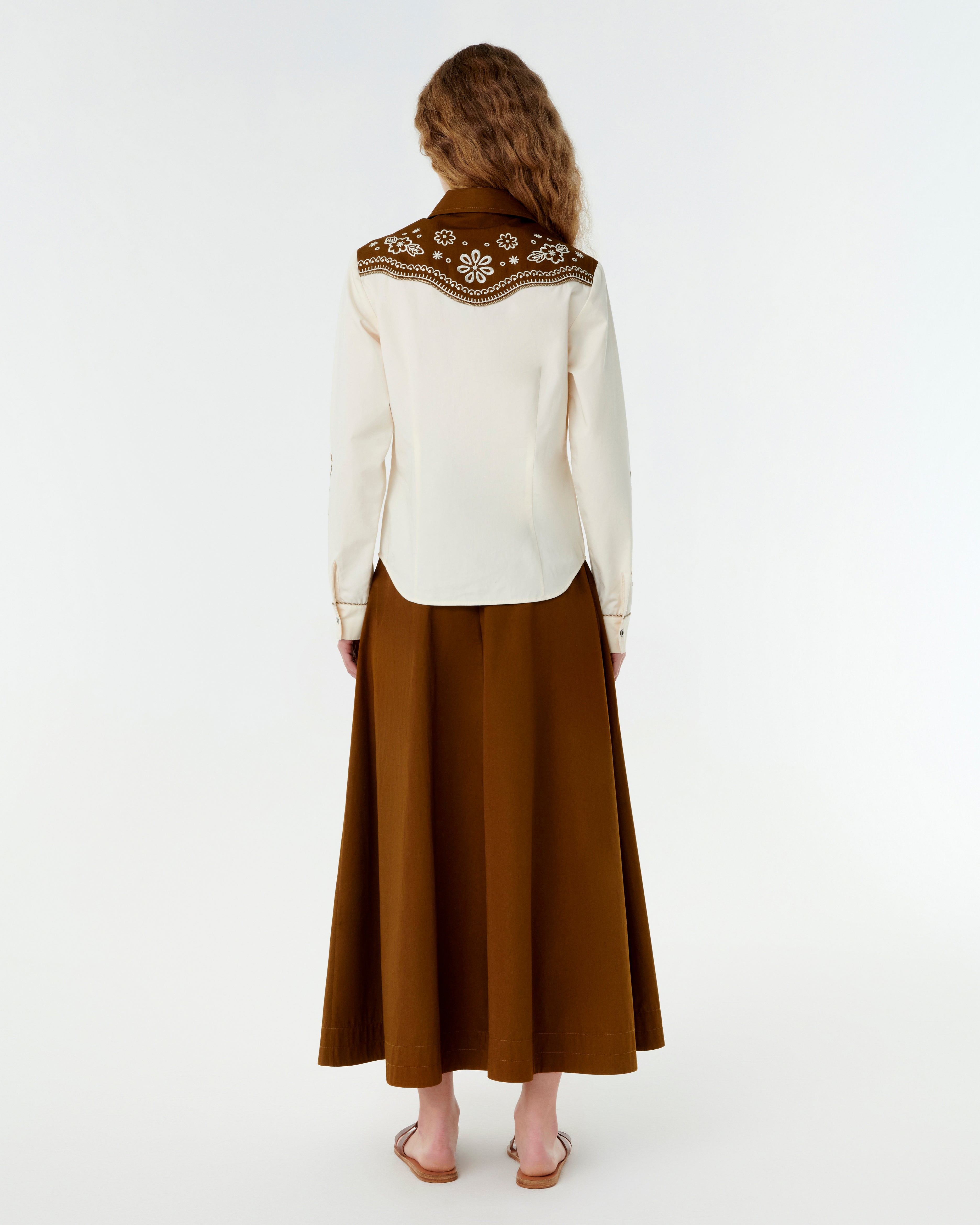 Rodeo Shirt with Alabama Embroidery