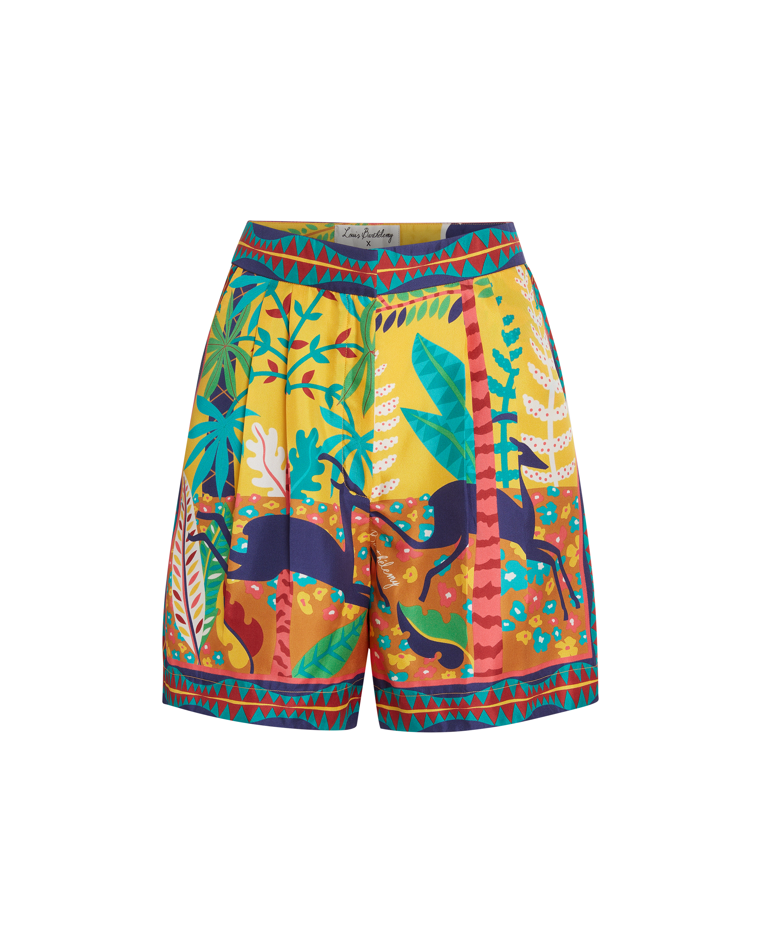 Tamu Shorts in Louis Barthélemy Print