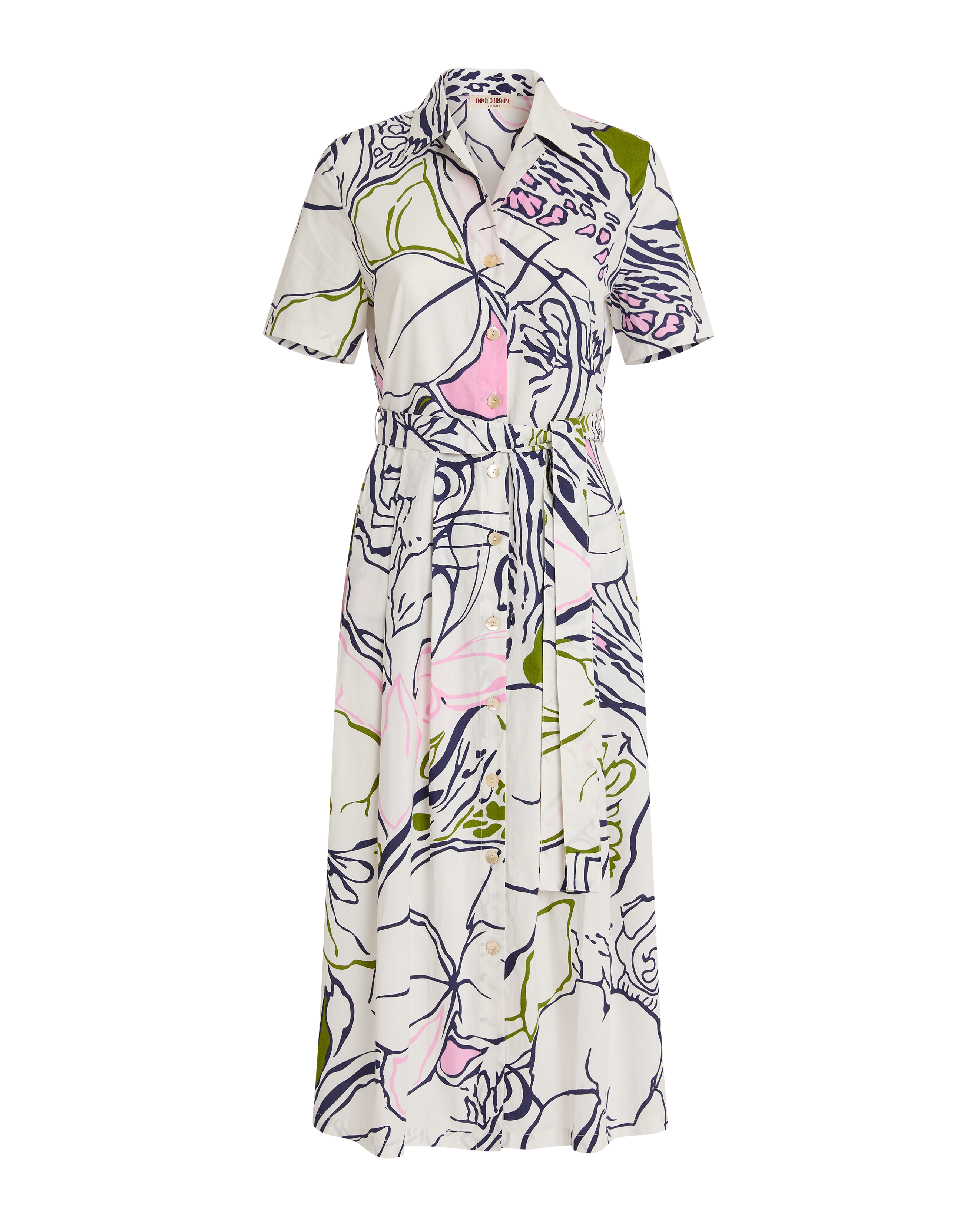 Claudia Dress in Calypso Print