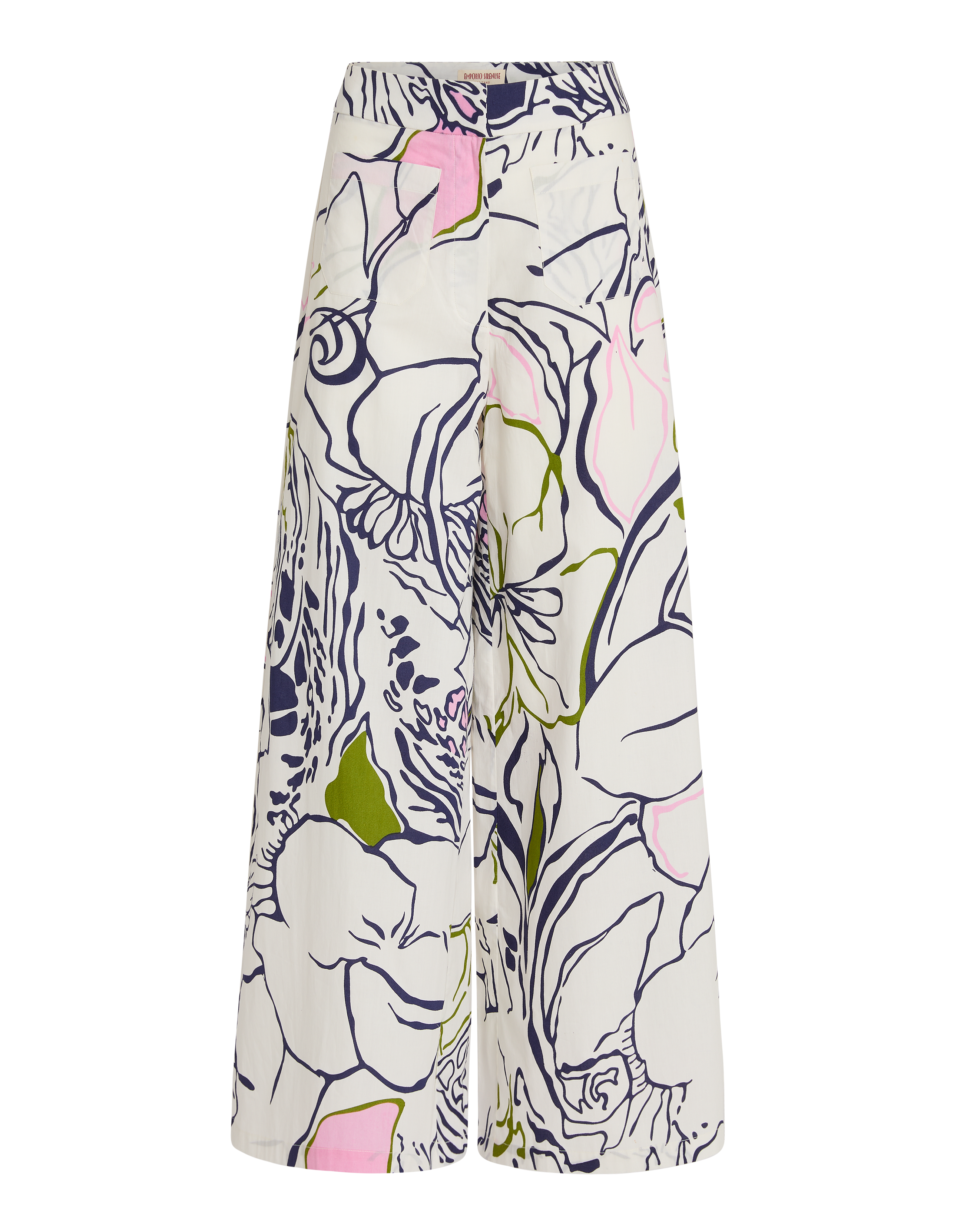 Adele Trousers in Calypso Print