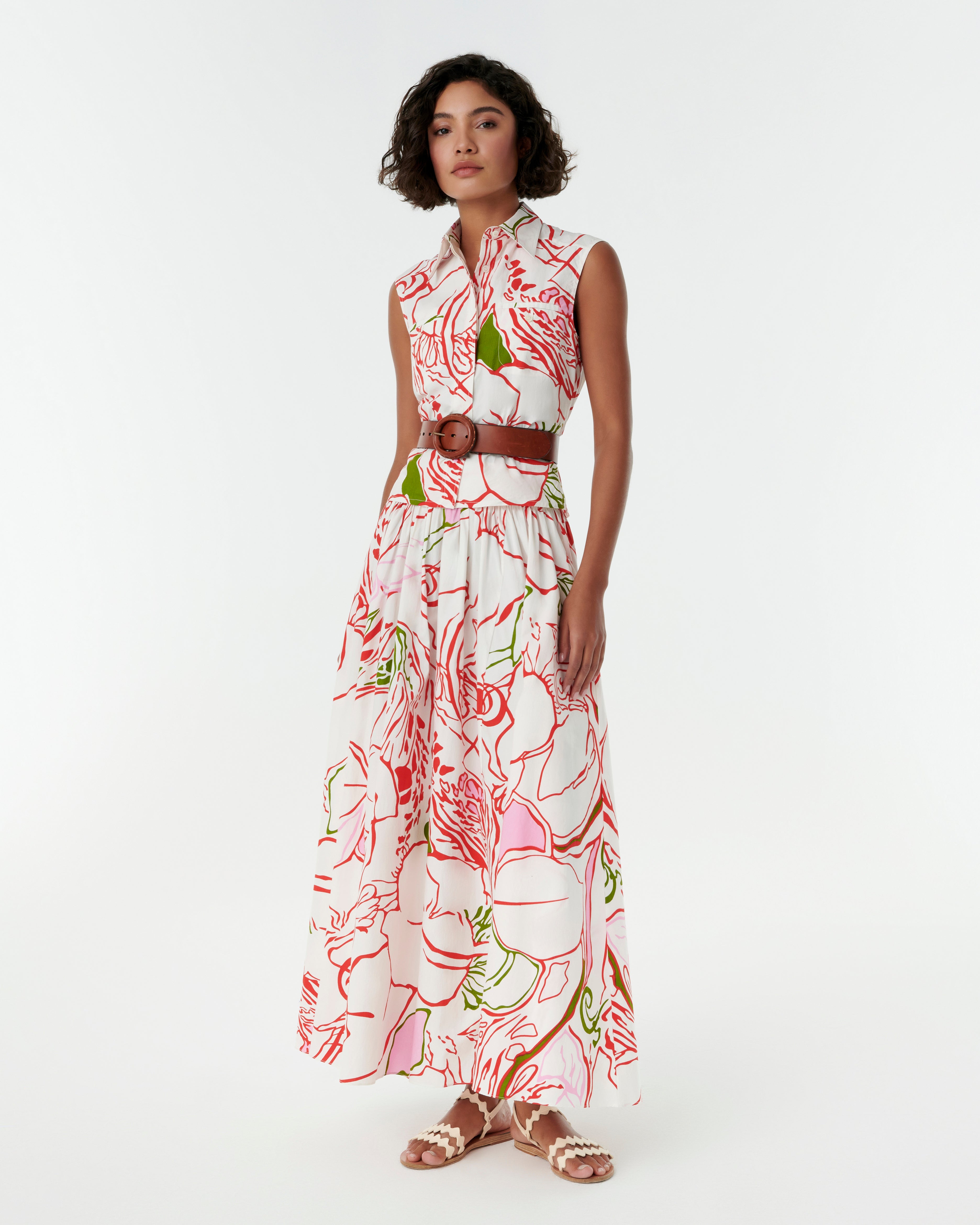 Ylenia Top in Calypso Print