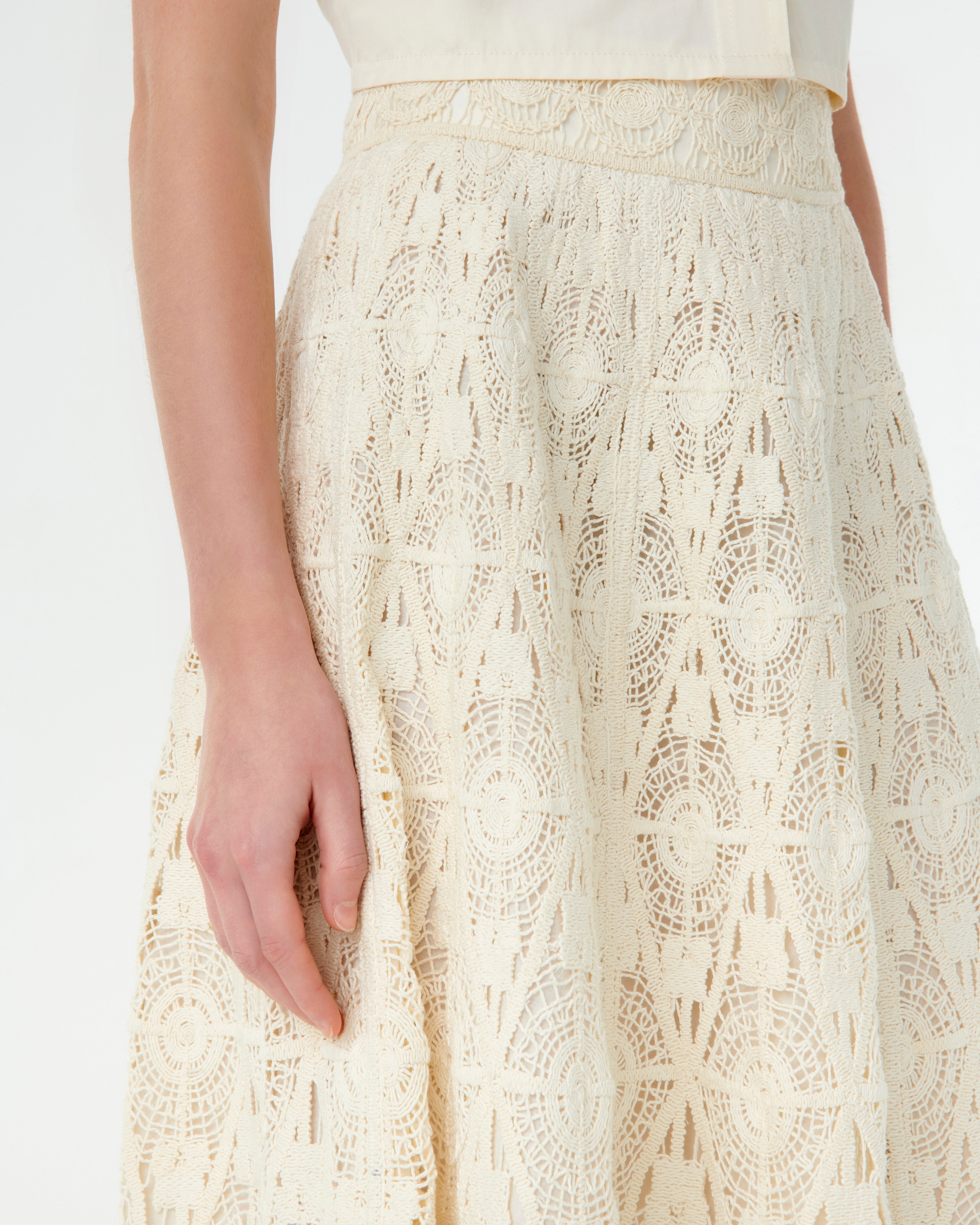 Mulia Skirt in Macramè