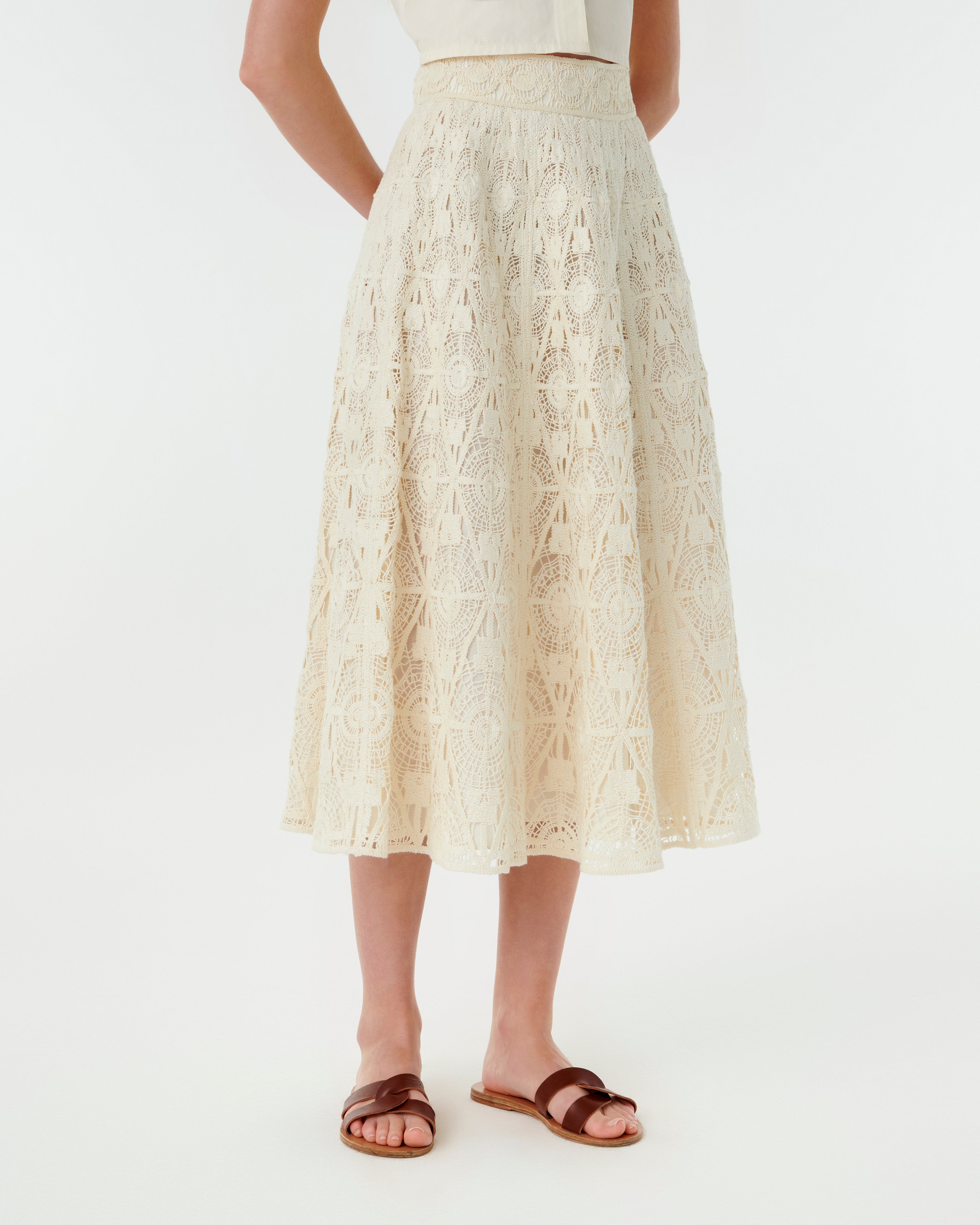 Mulia Skirt in Macramè