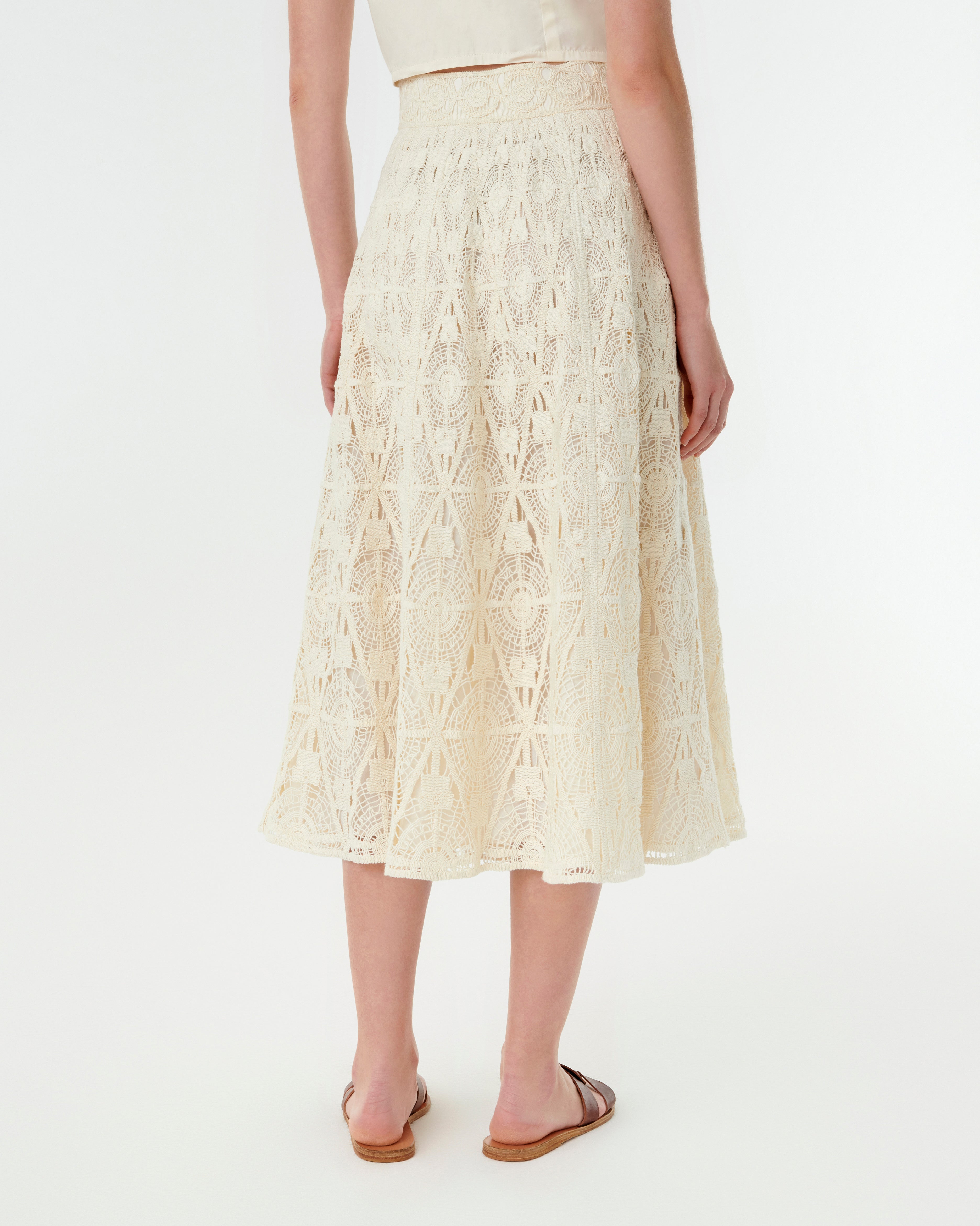 Mulia Skirt in Macramé