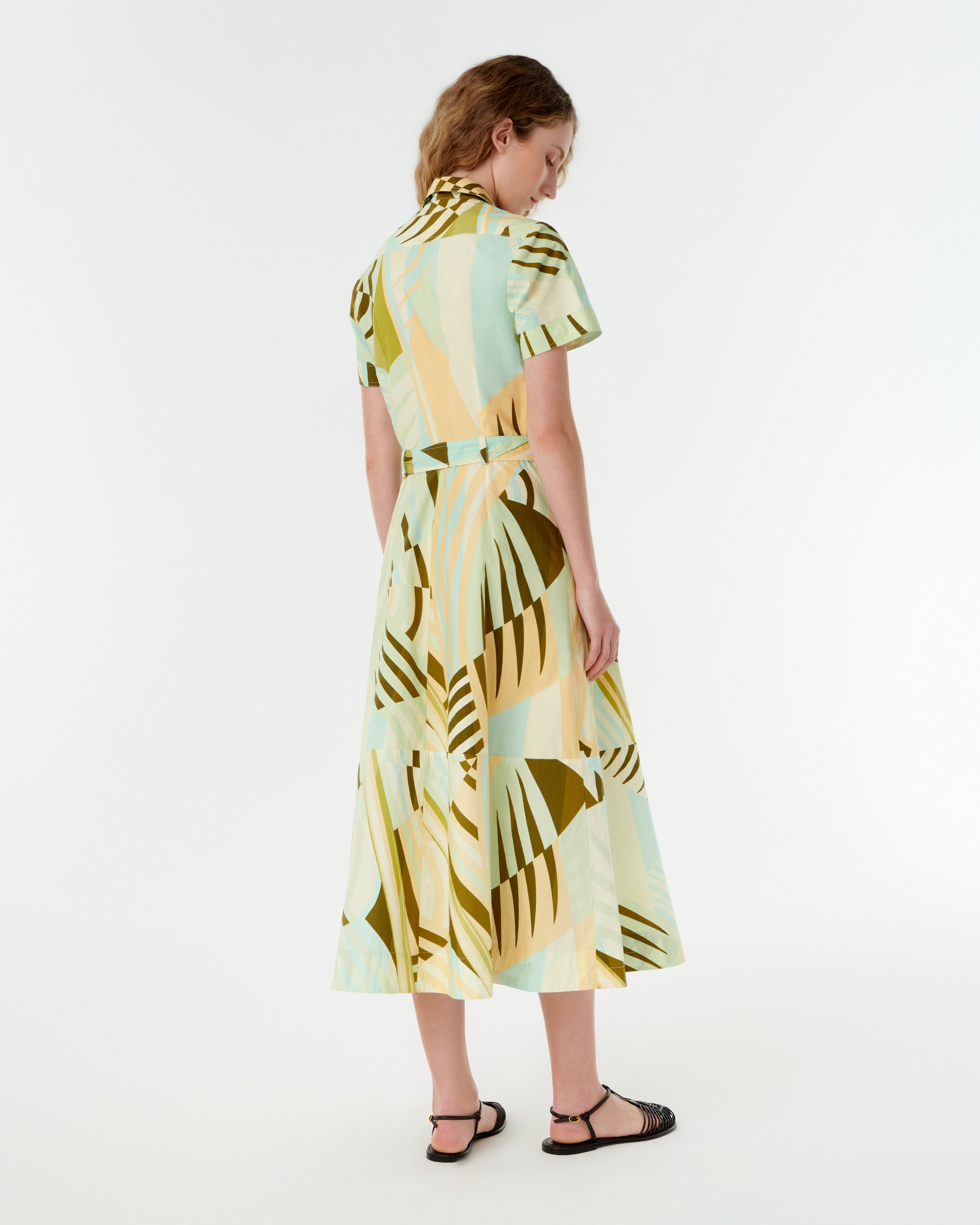 Giselle Dress in Pagoda Print