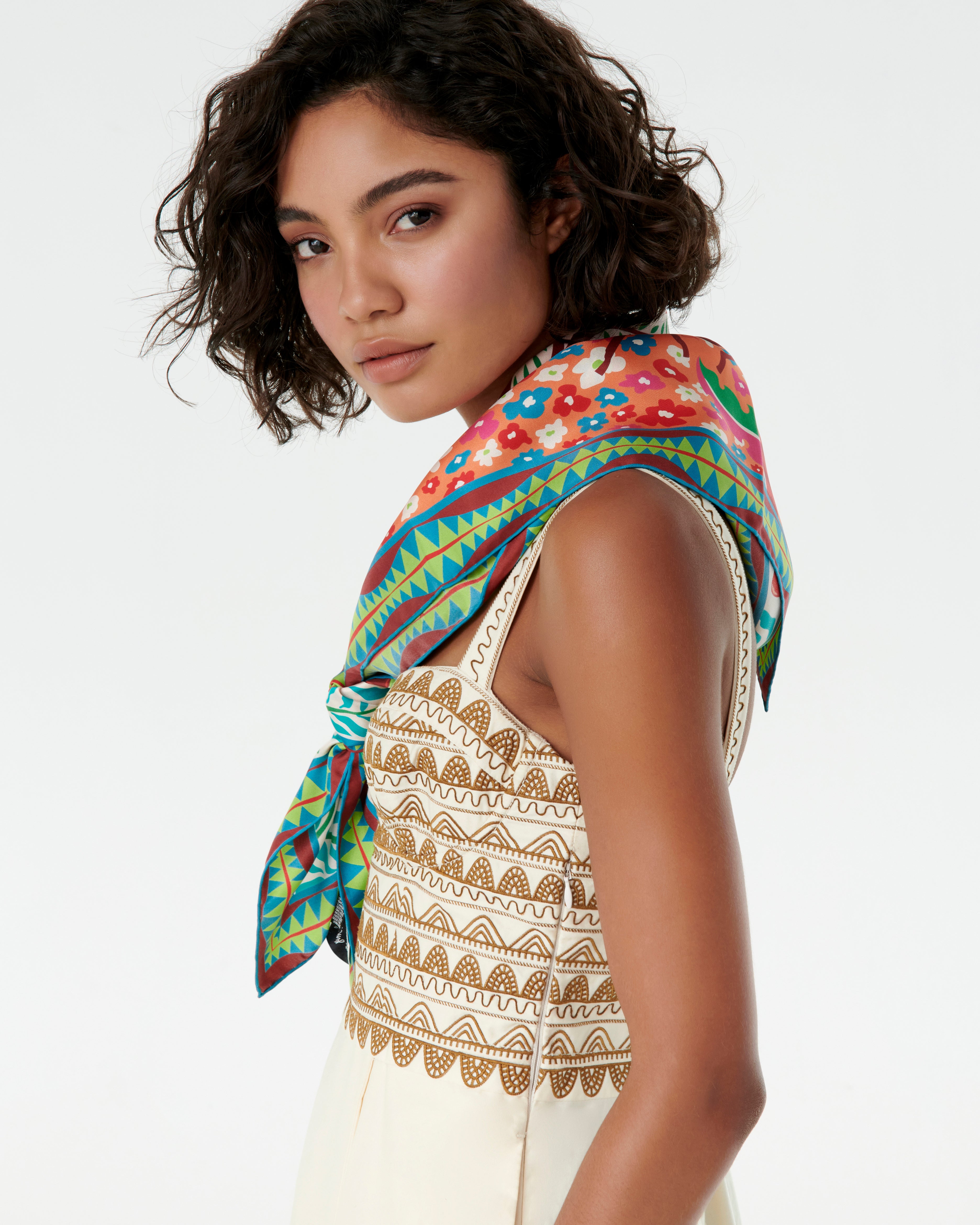 Foulard in Louis Barthélemy Print