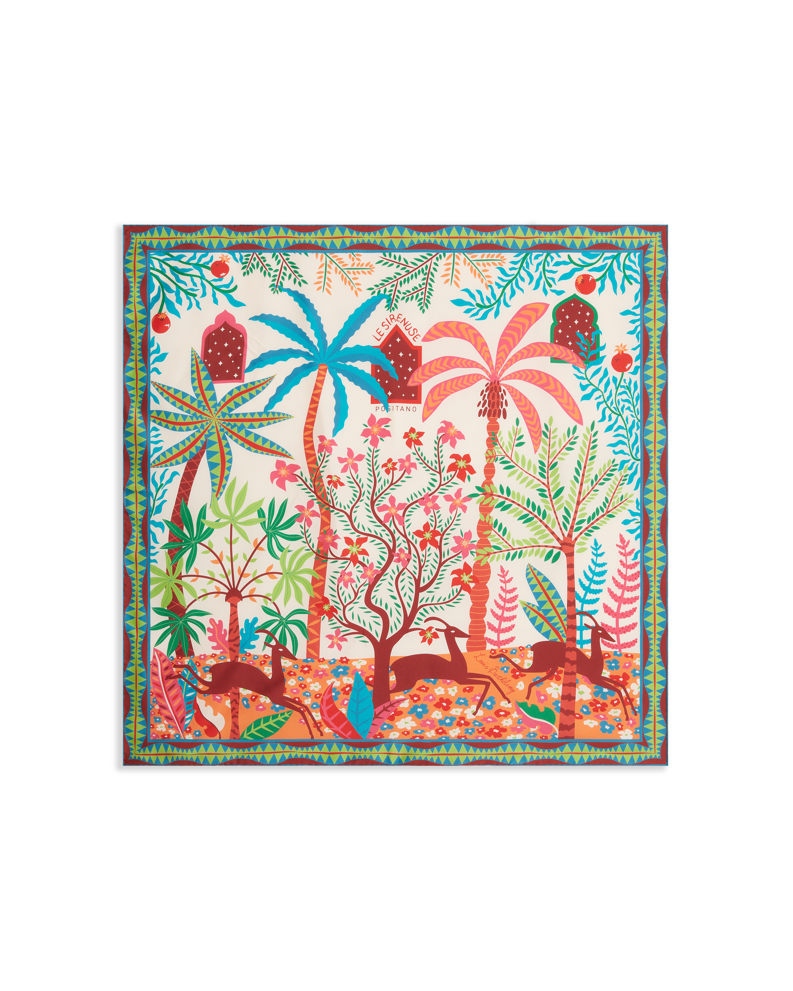 Foulard in Louis Barthélemy Print