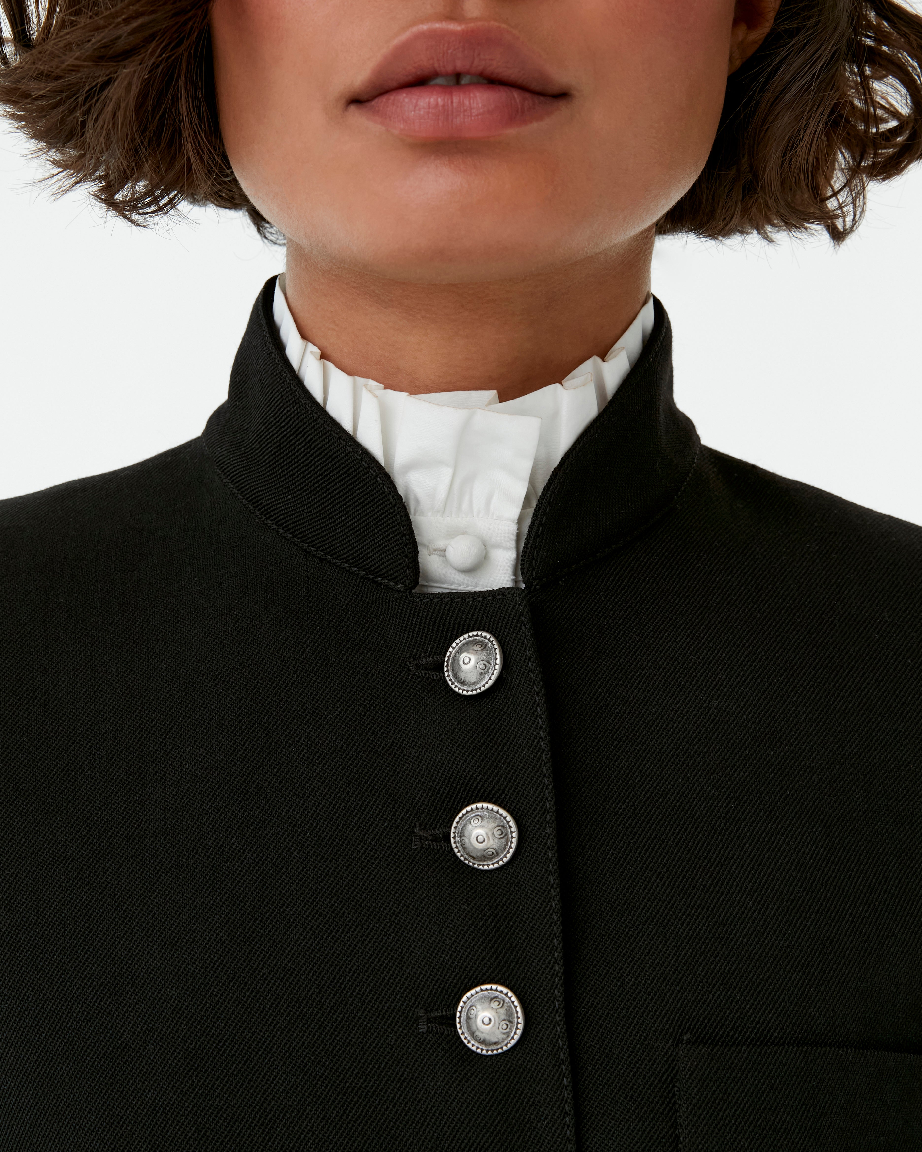 Tolly Jacket in Black Assam