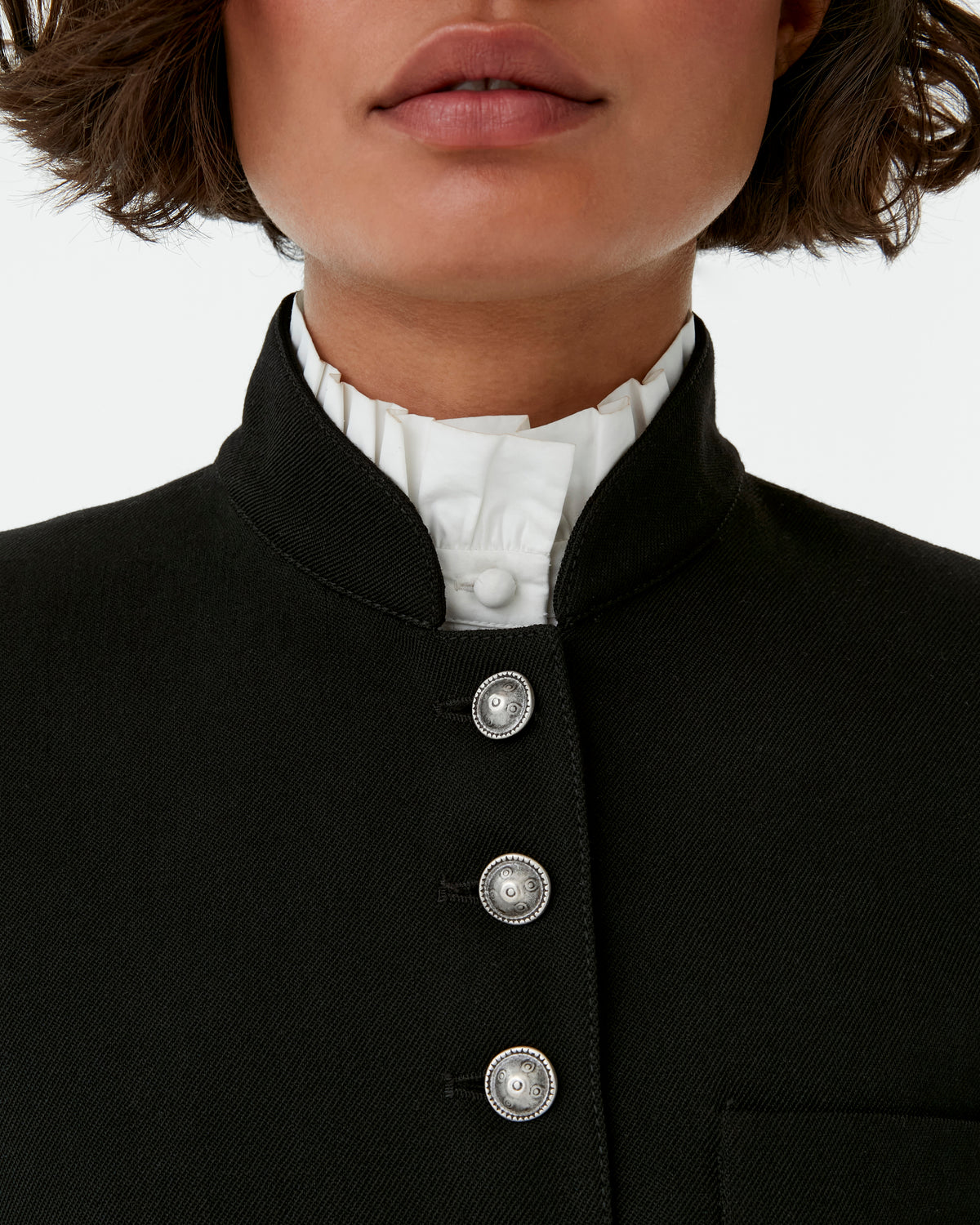 Tolly Jacket in Black Assam