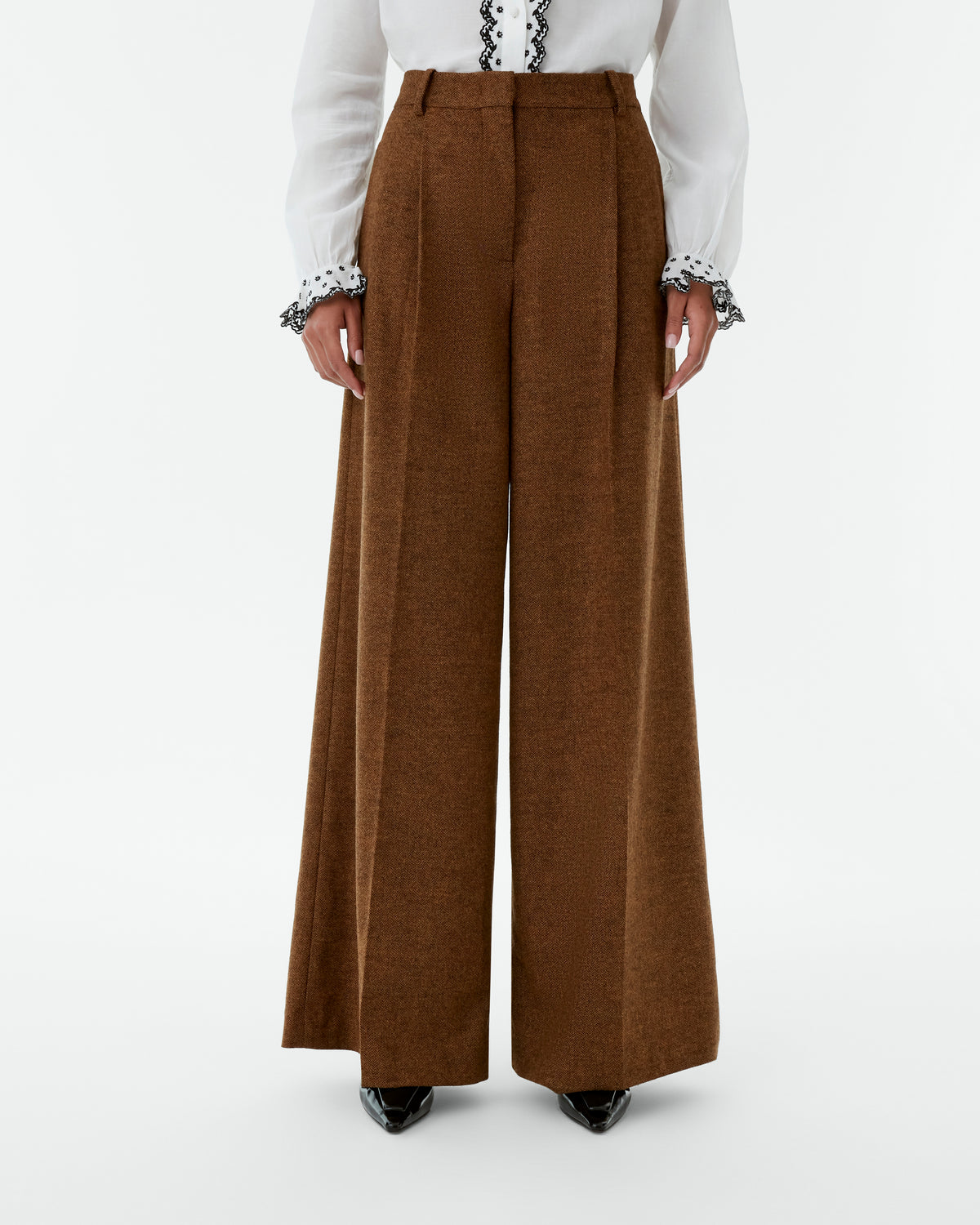 Lola Trousers in Himalayan Tweed