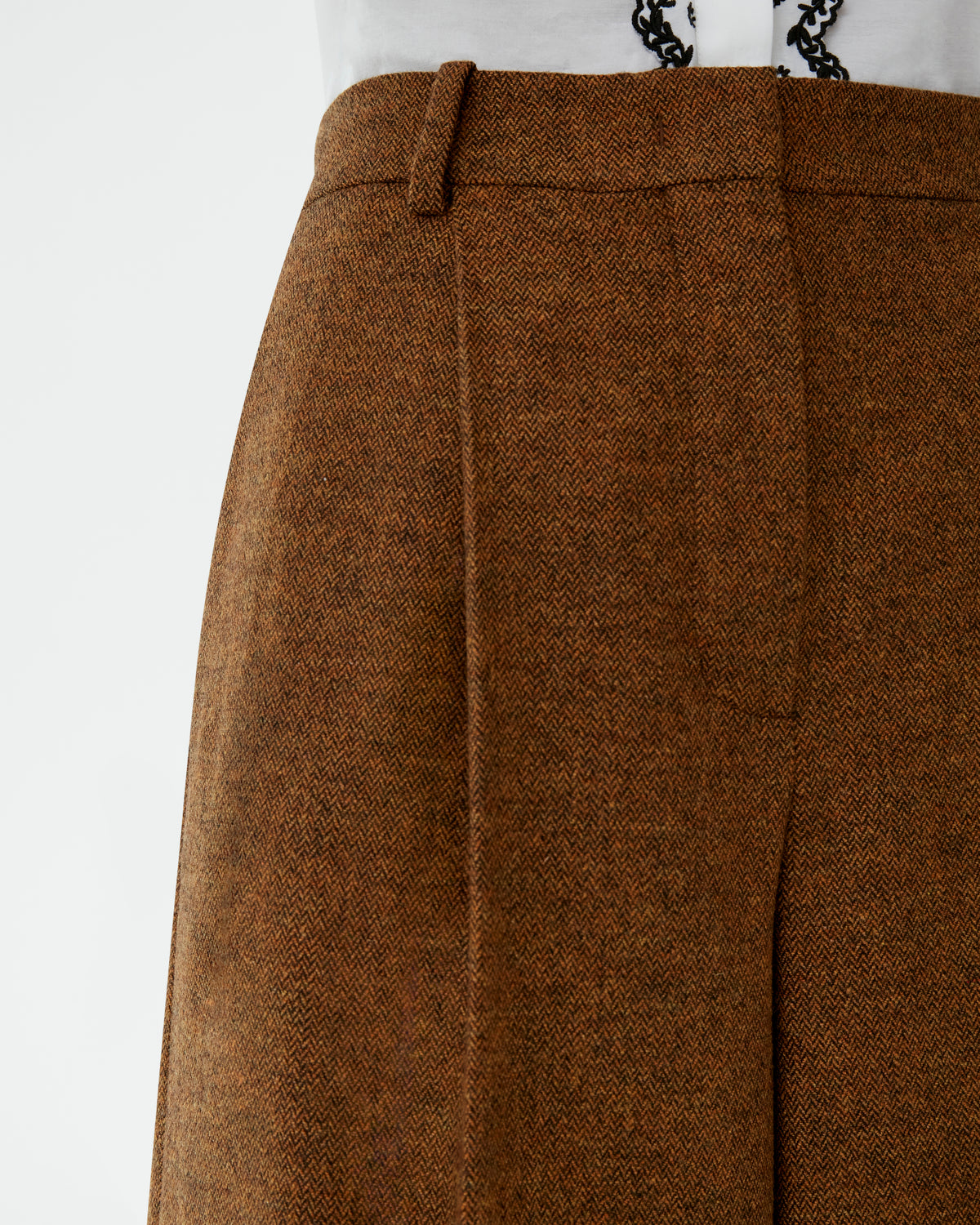 Lola Trousers in Himalayan Tweed