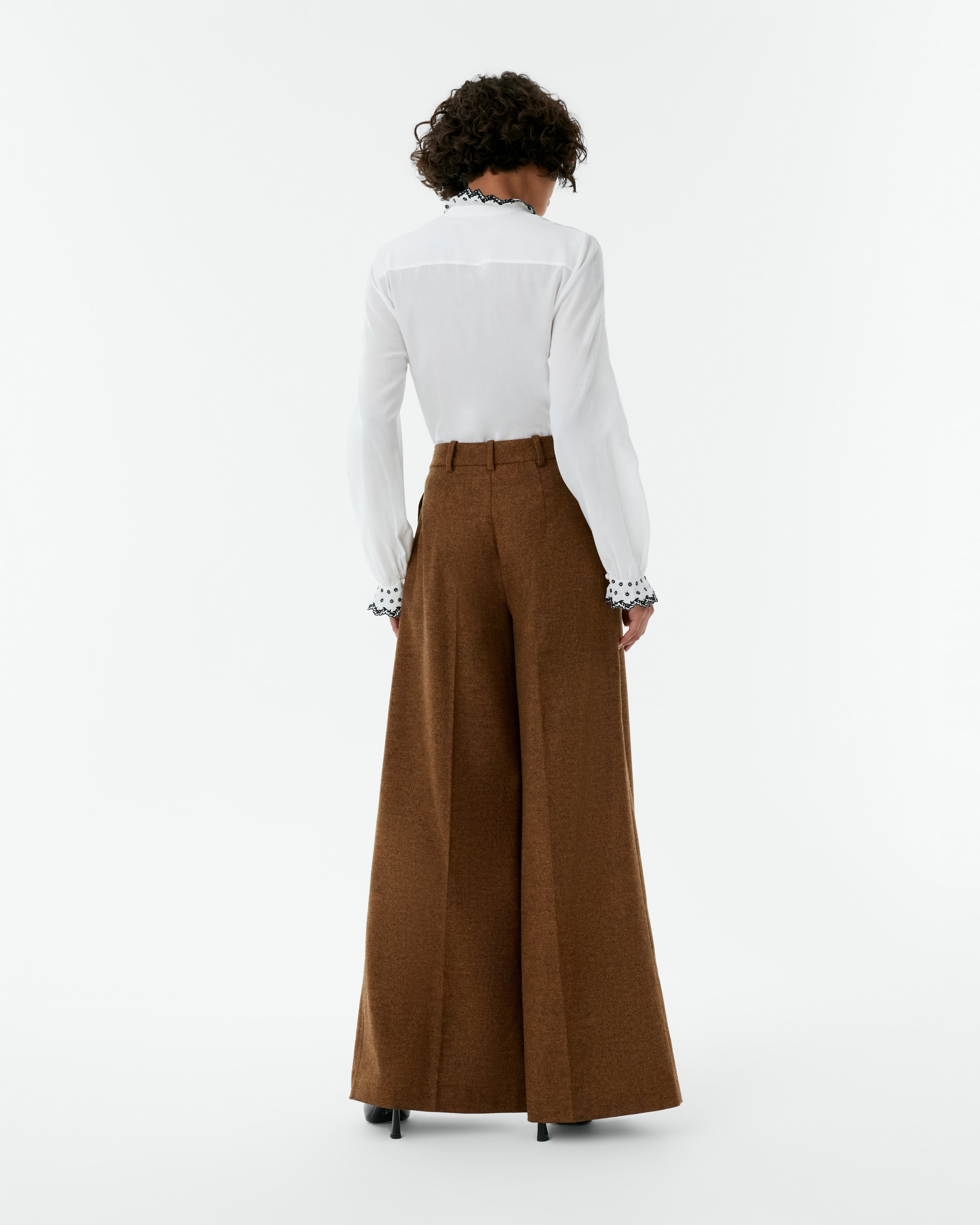 Lola Trousers in Himalayan Tweed