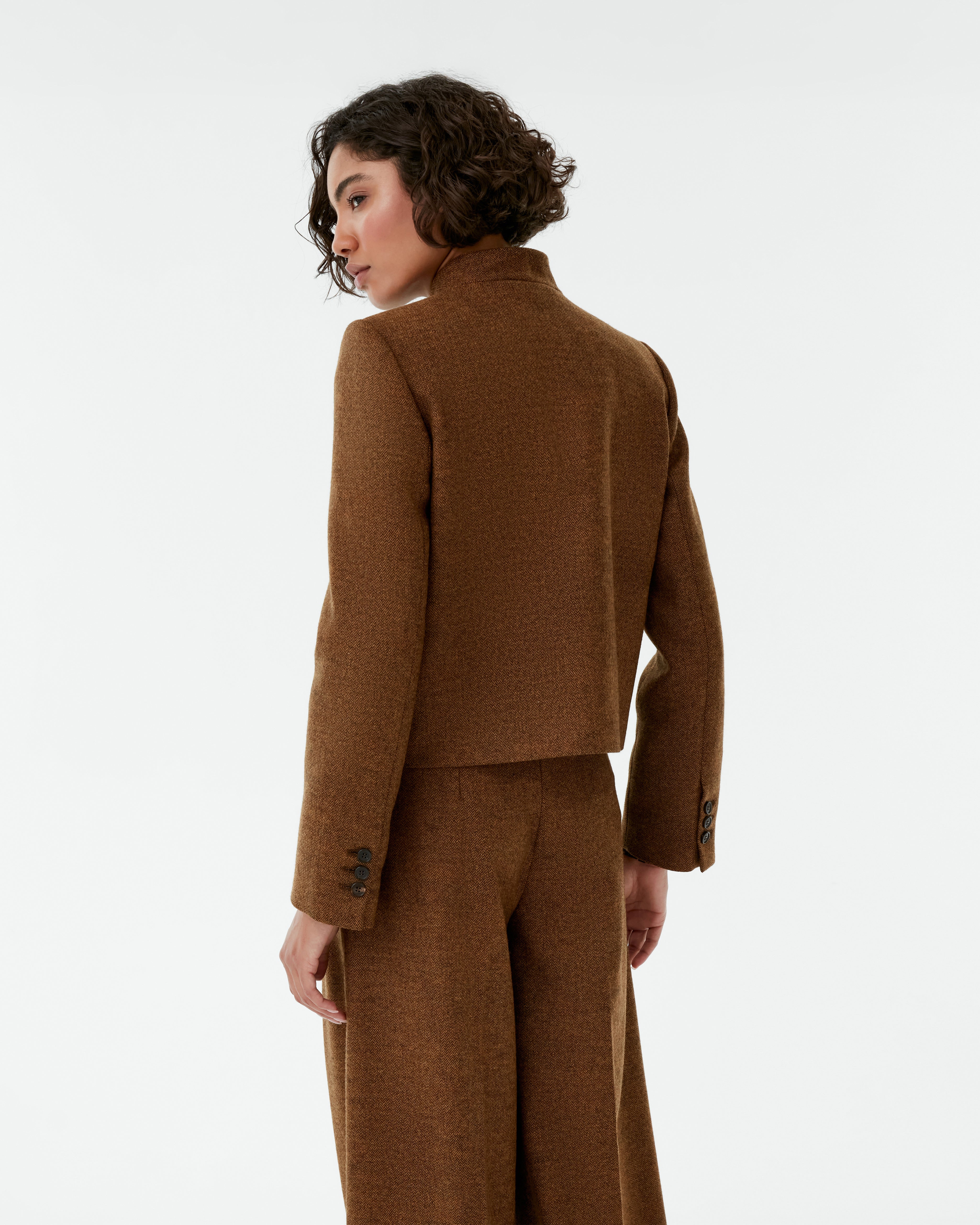 Amhara Jacket in Himalayan Tweed