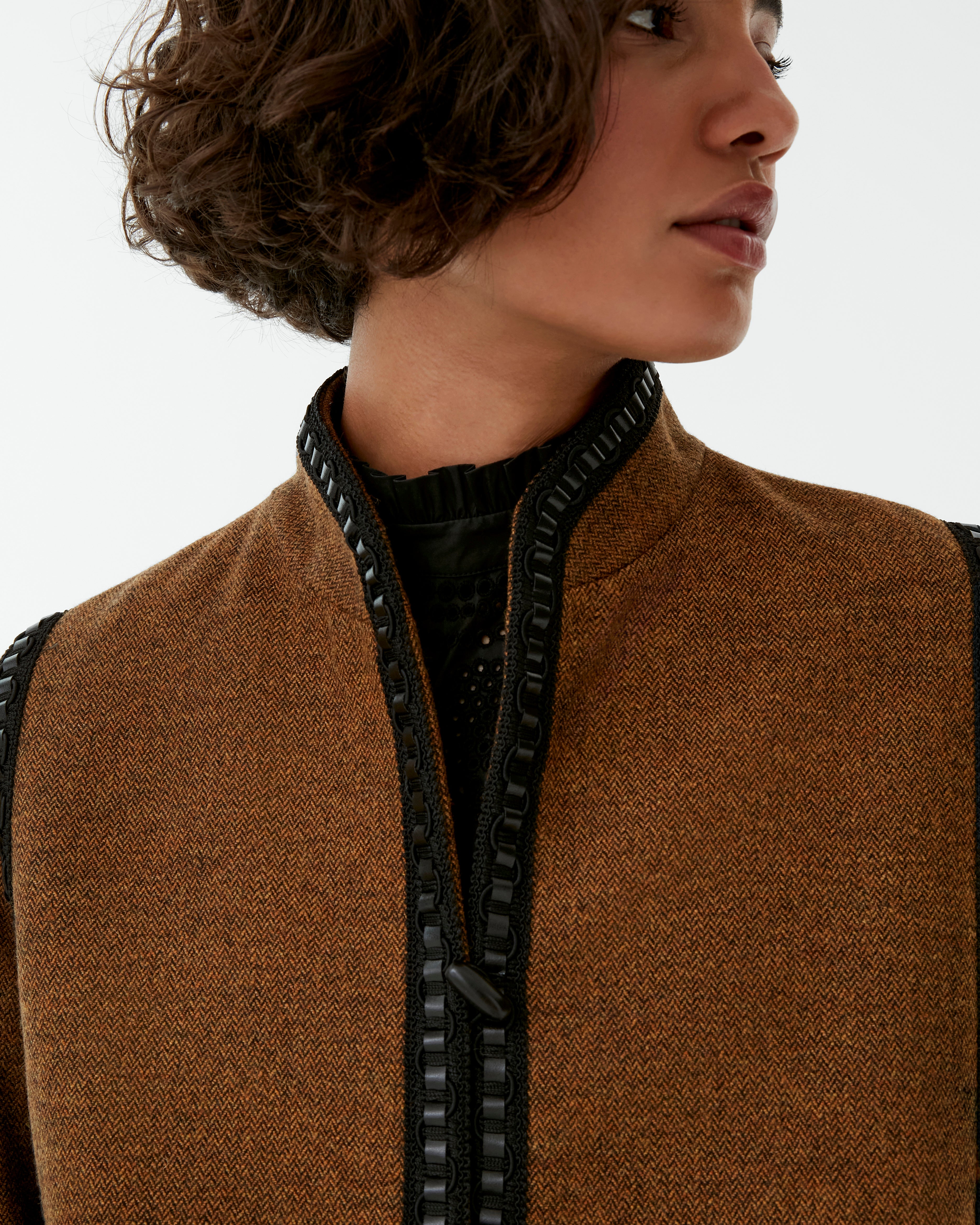 Marina Jacket in Himalayan Tweed