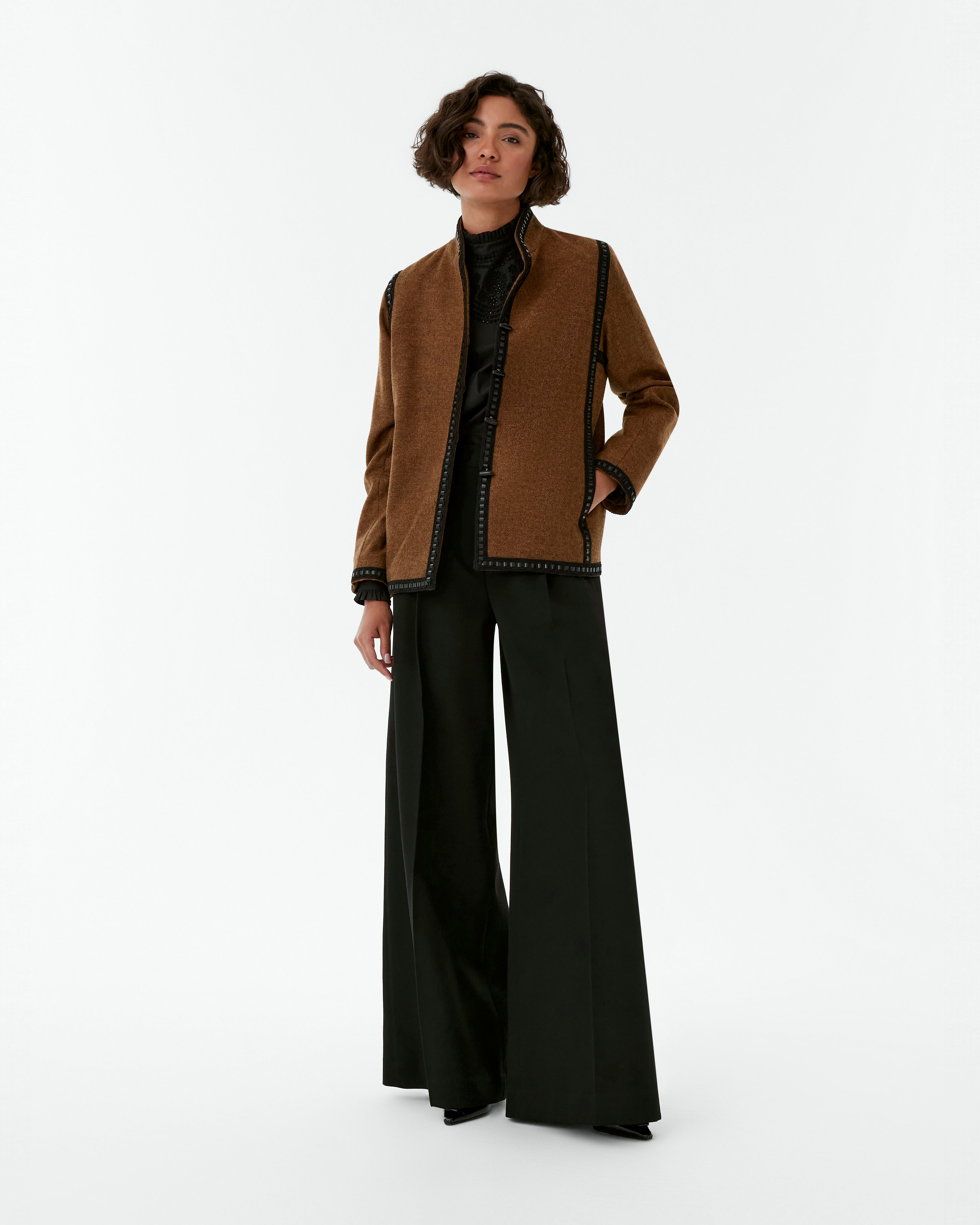 Marina Jacket in Himalayan Tweed