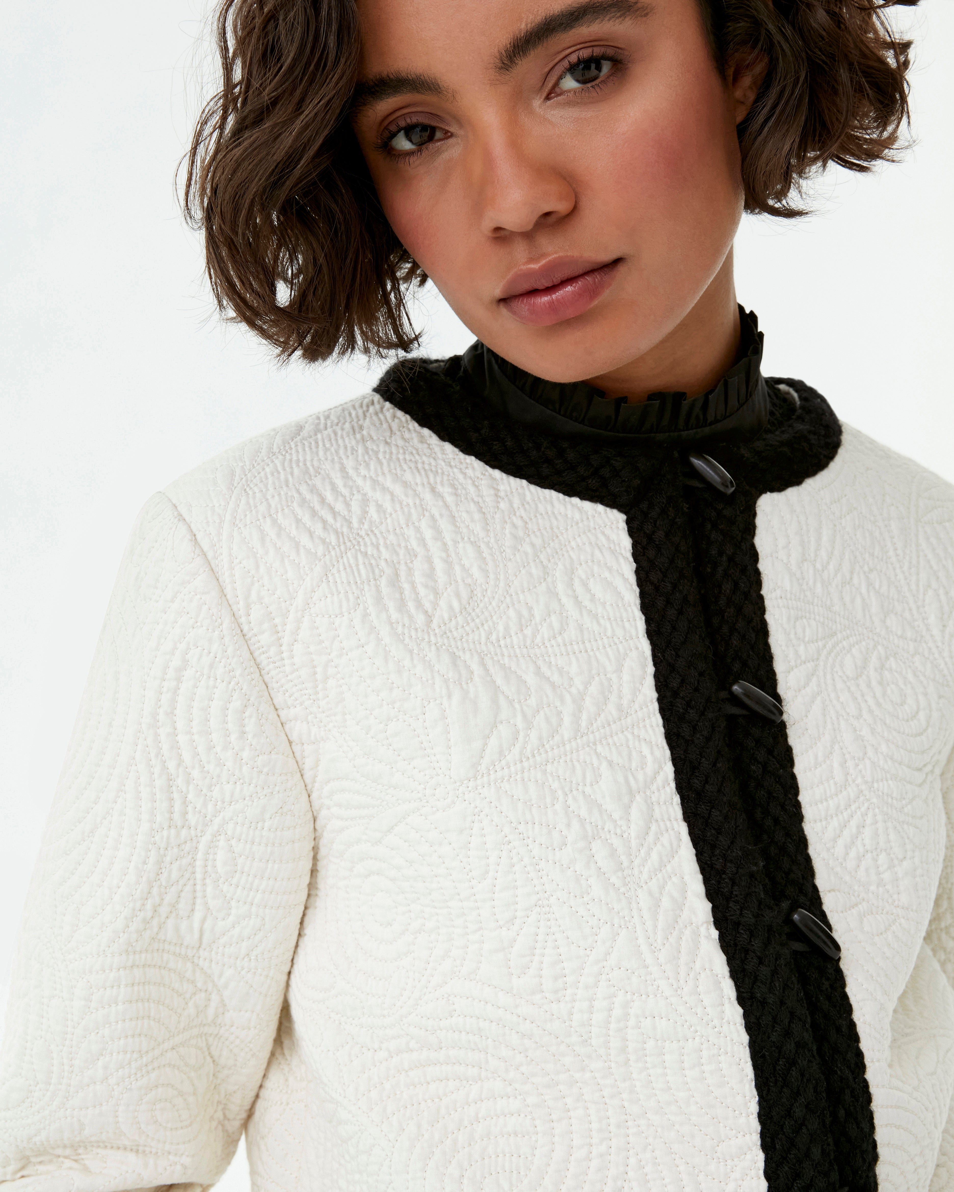 Iole Jacket in Floral Quilt