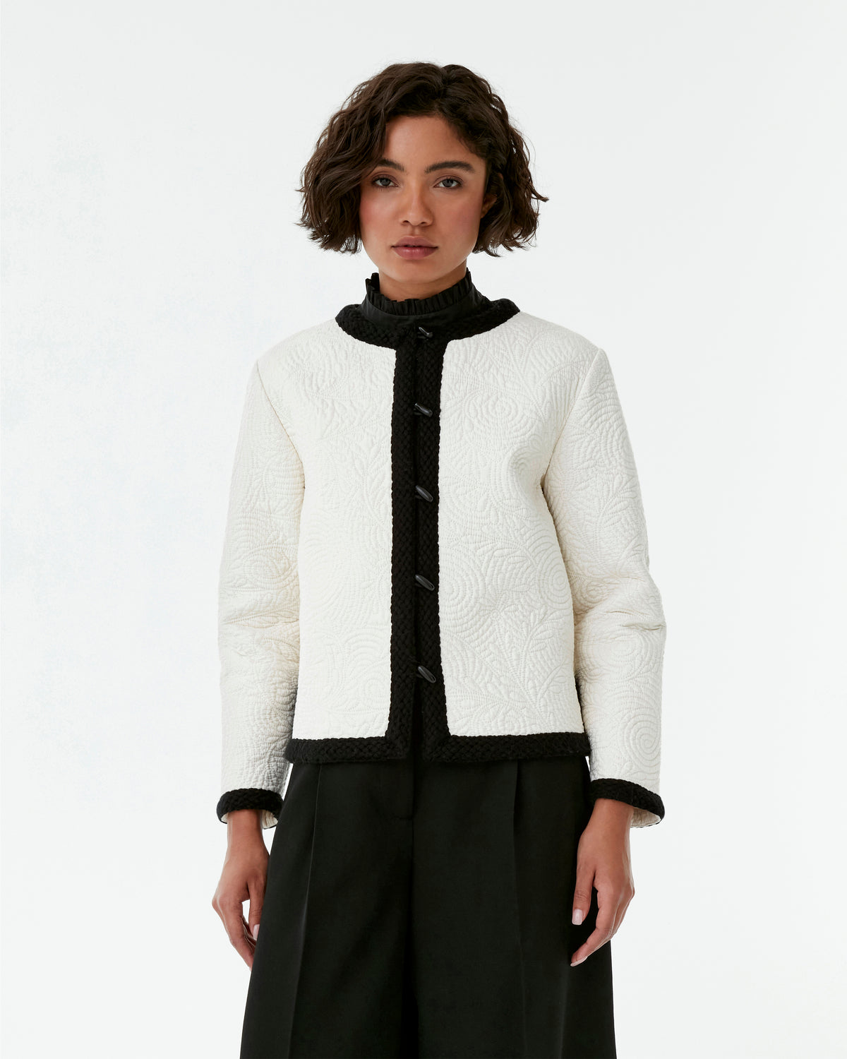 Iole Jacket in Floral Quilt