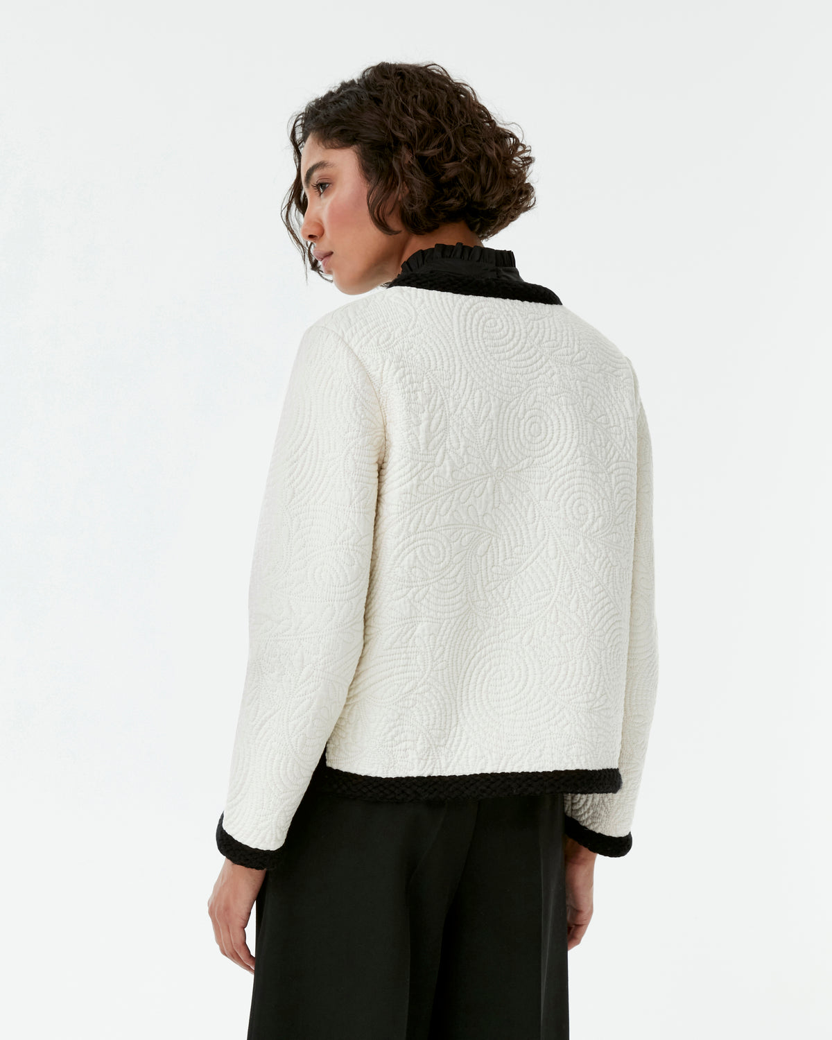 Iole Jacket in Floral Quilt