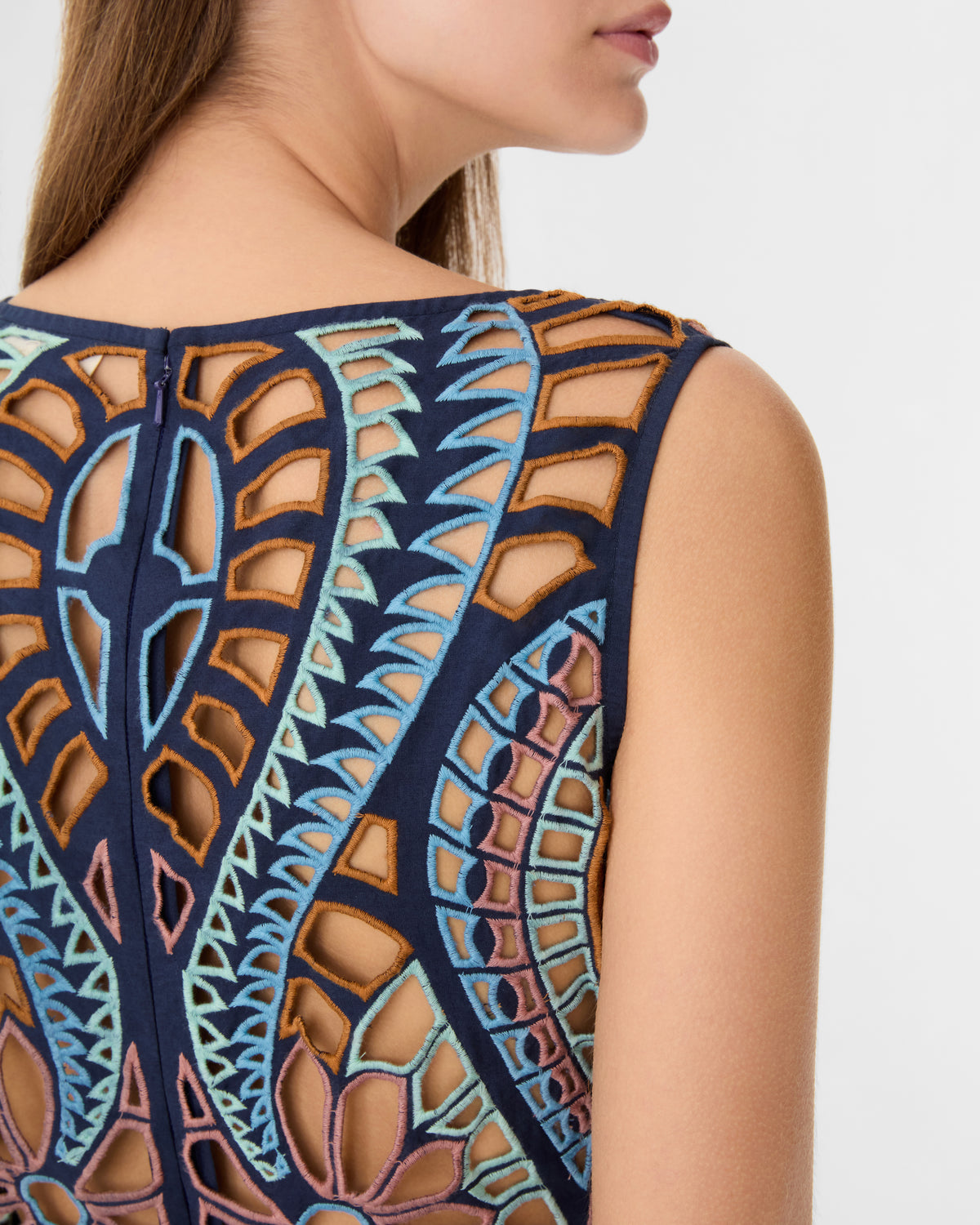 Vivienne Dress in Brisé Cutwork