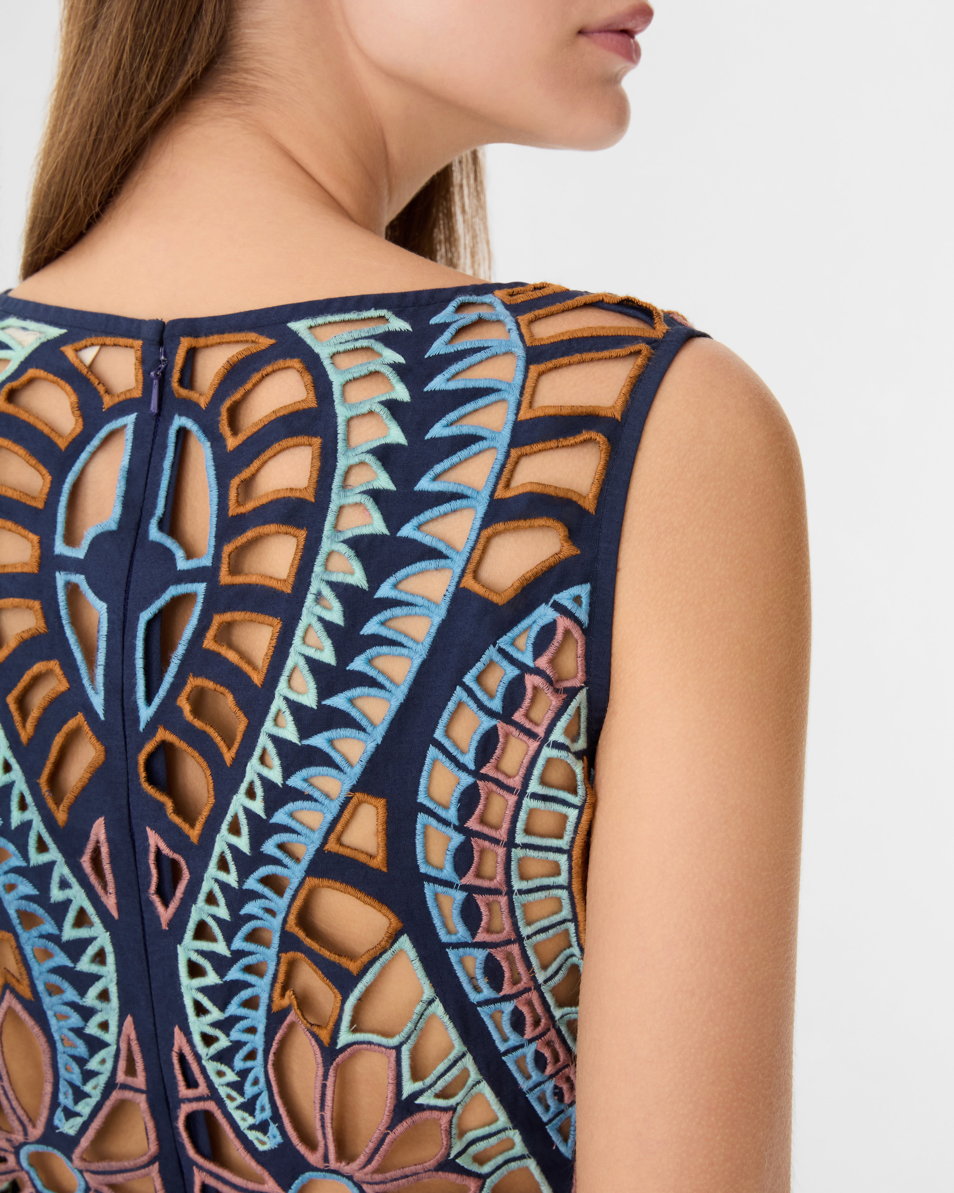 Vivienne Dress in Brisé Cutwork
