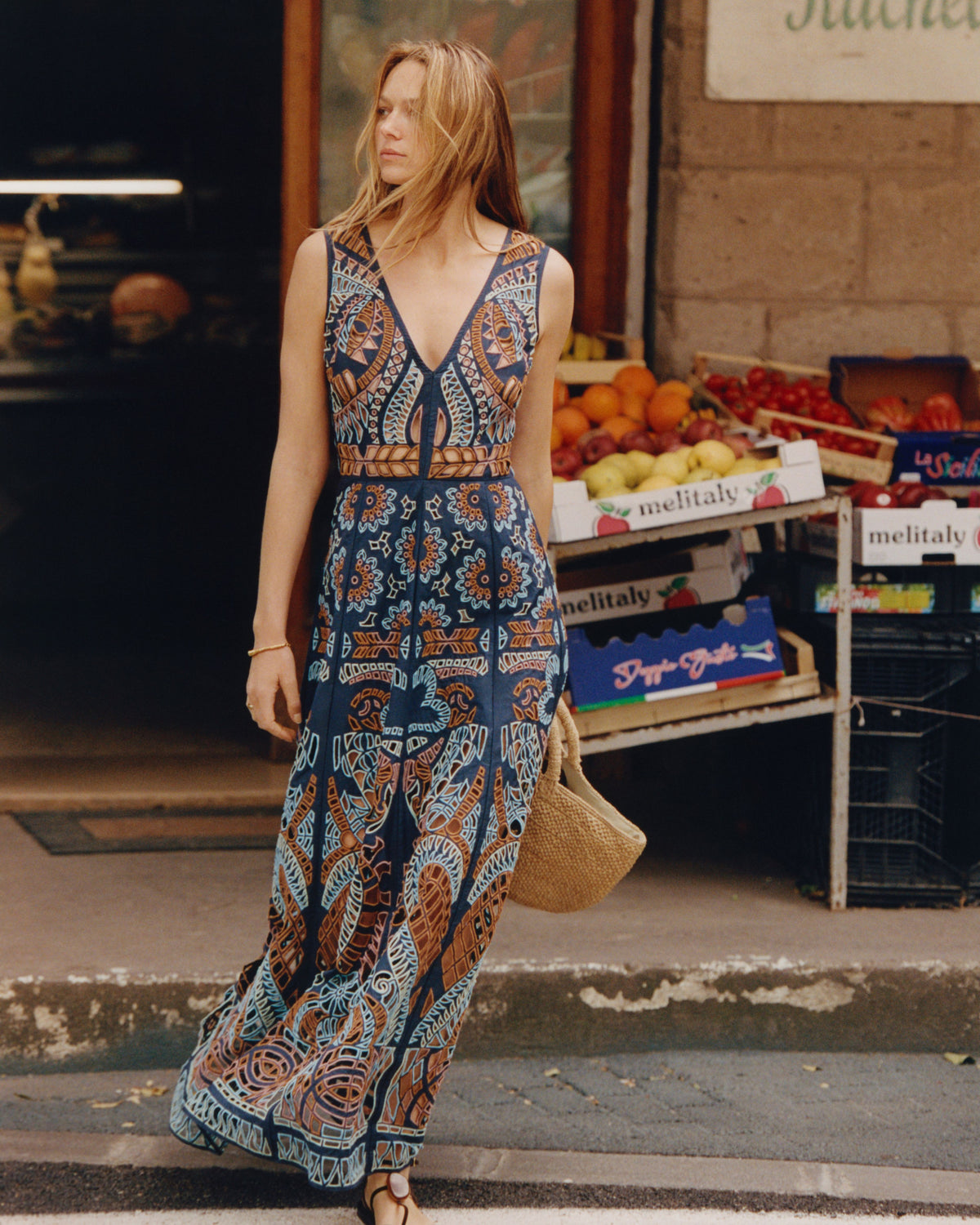 Vivienne Dress in Brisé Cutwork