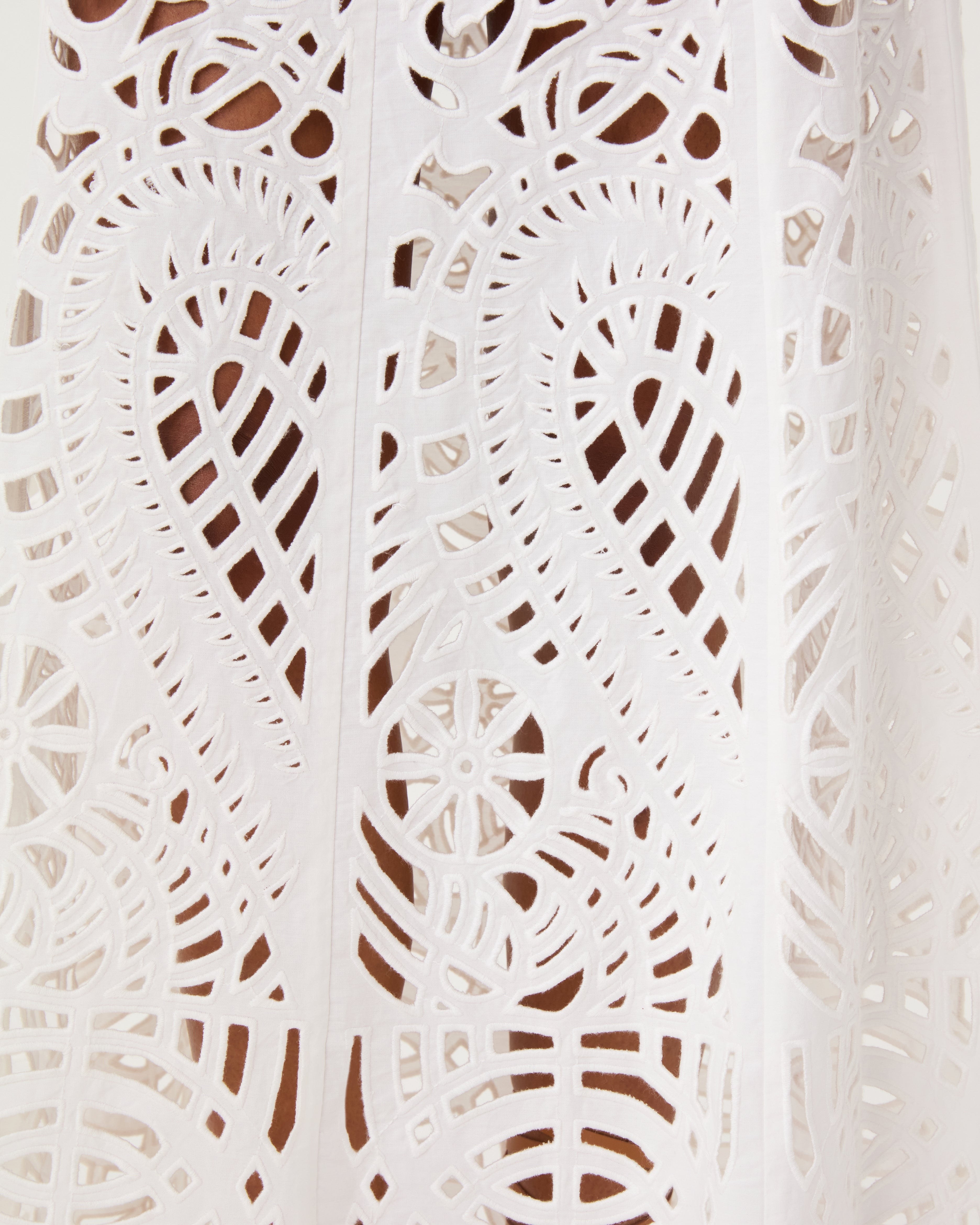 Rita Skirt in Brisé Cutwork