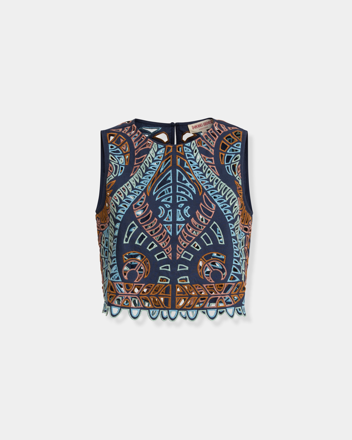 Ada Top in Brisé Cutwork