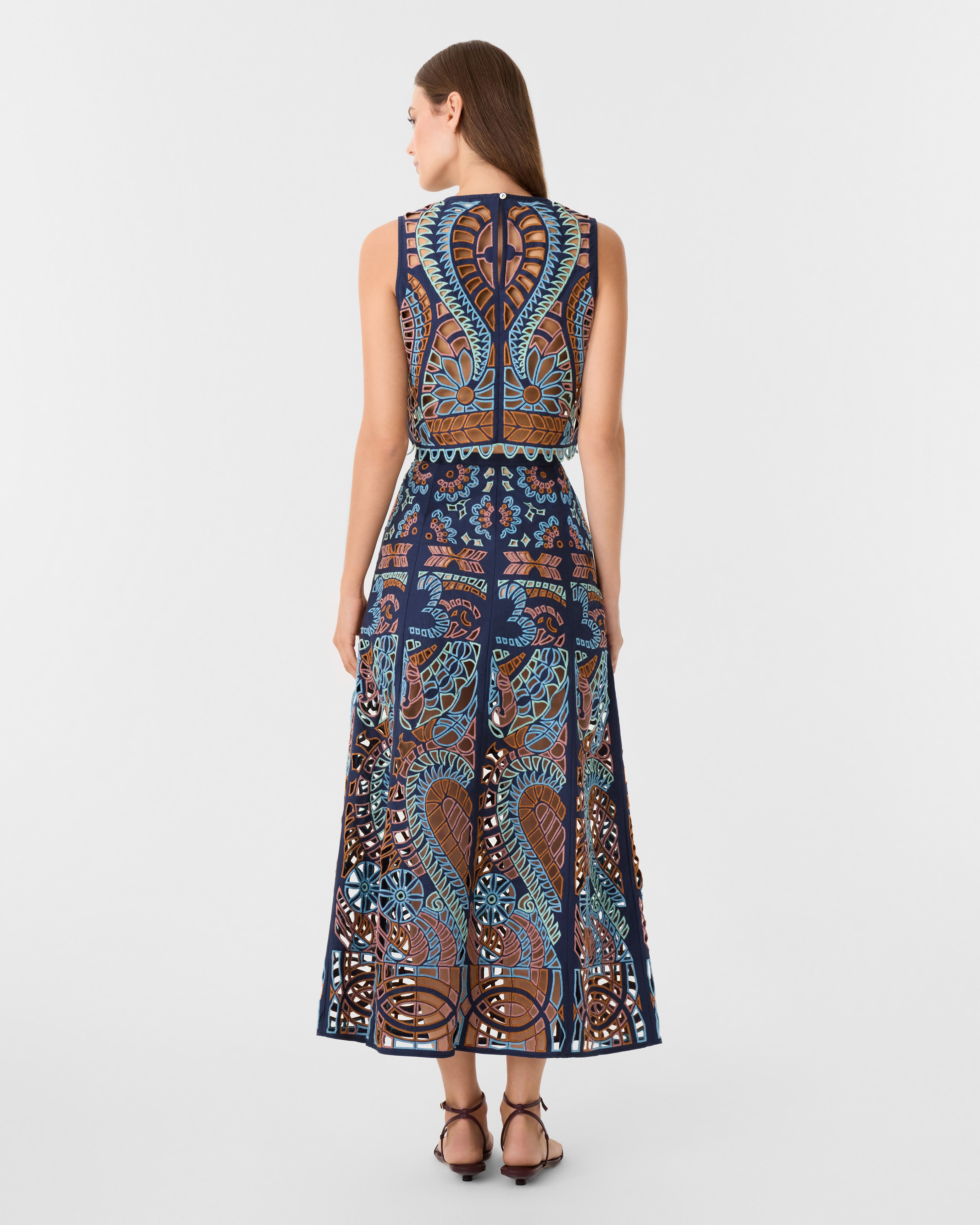 Ada Top in Brisé Cutwork