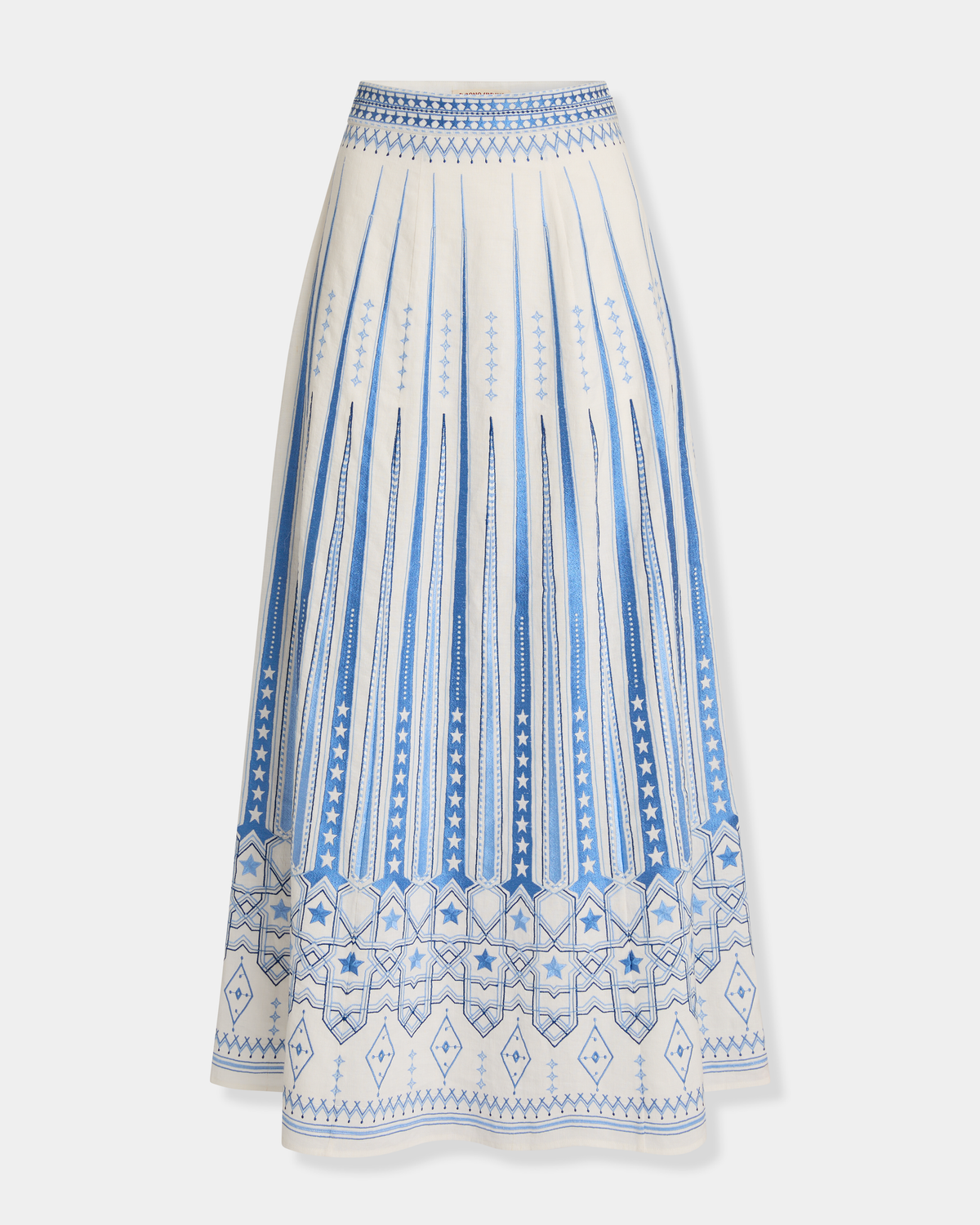 Camille Skirt with Celestial Embroidery