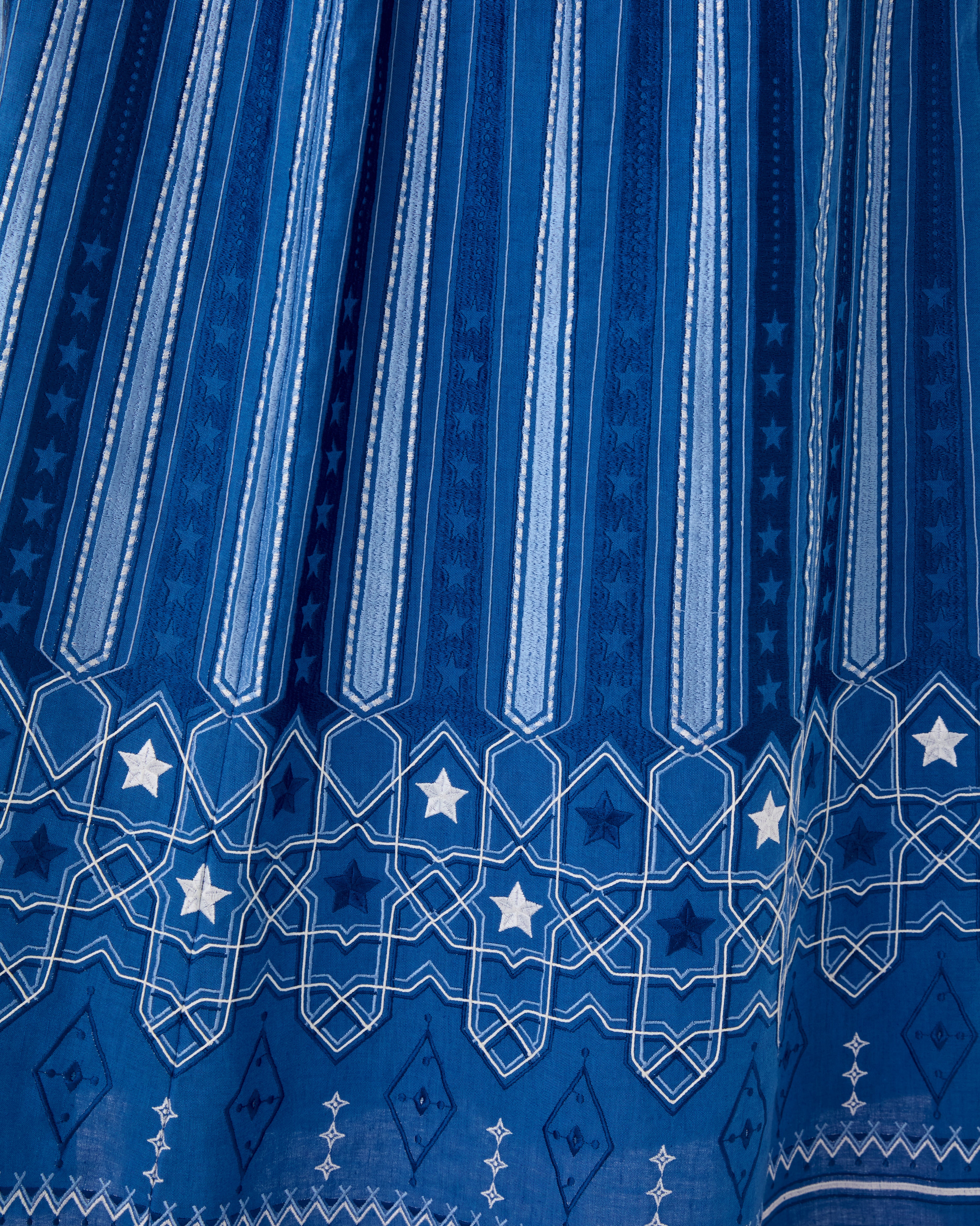 Camille Skirt with Celestial Embroidery