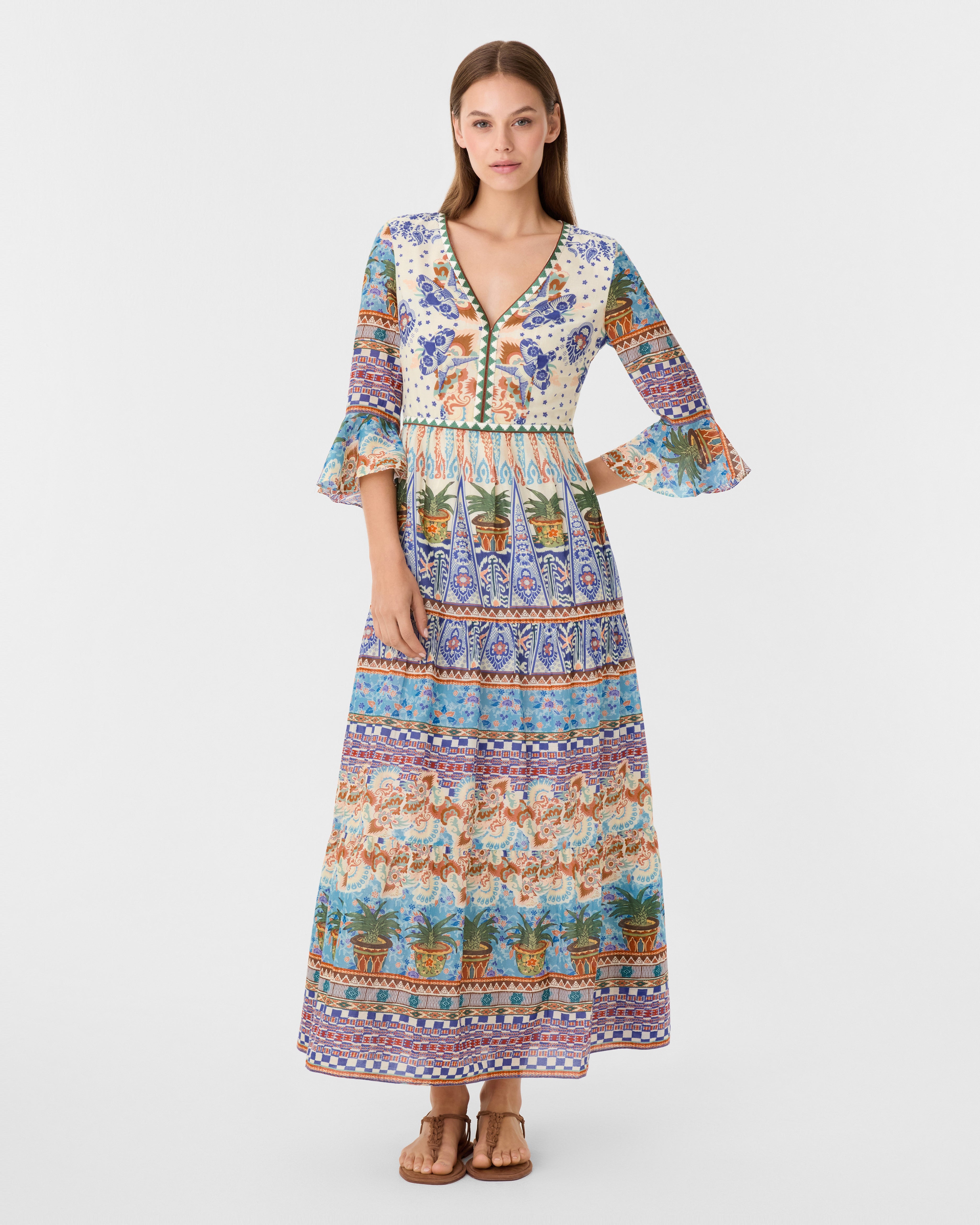 Bella Dress in Chimera Print