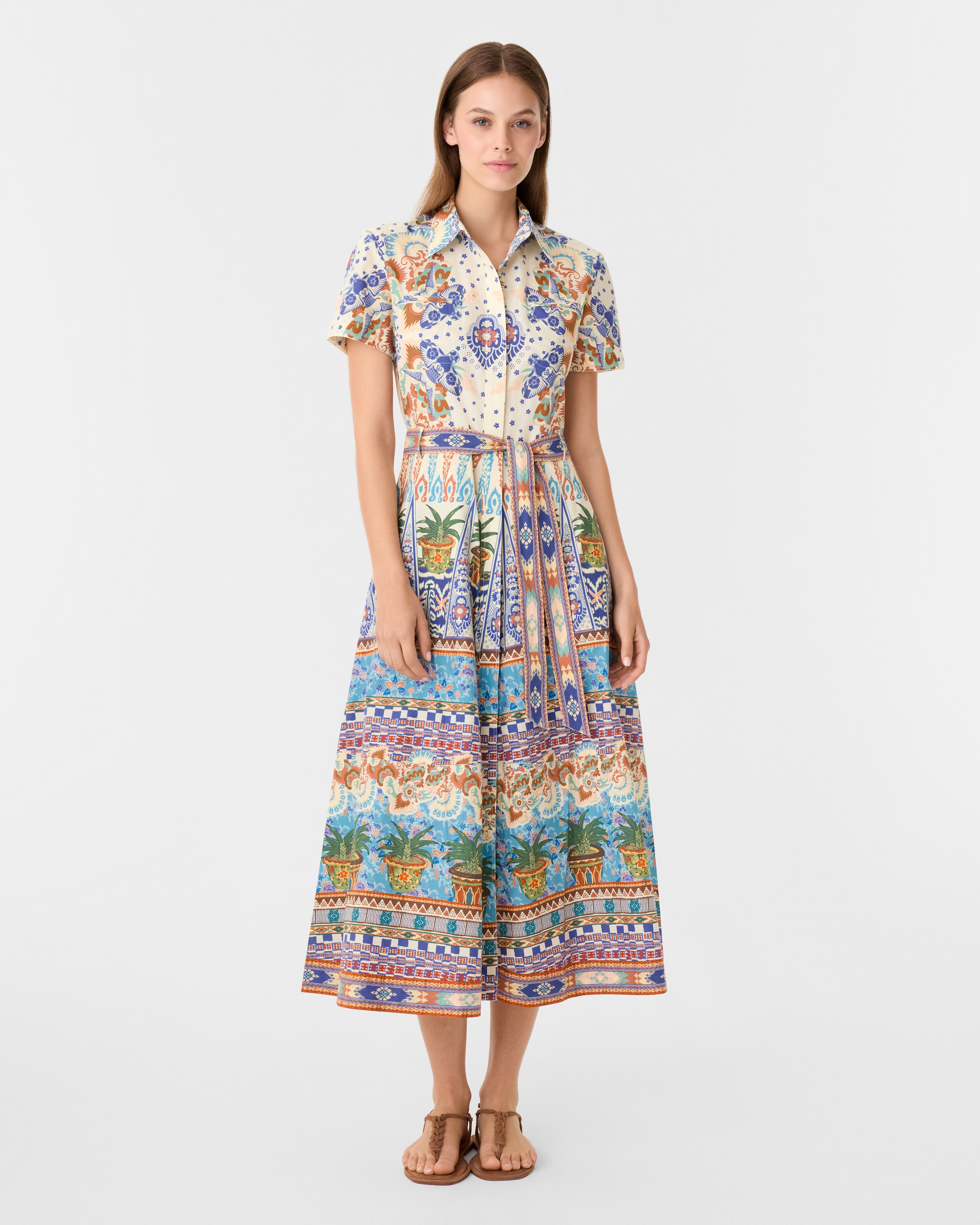 Giselle Dress in Chimera Print