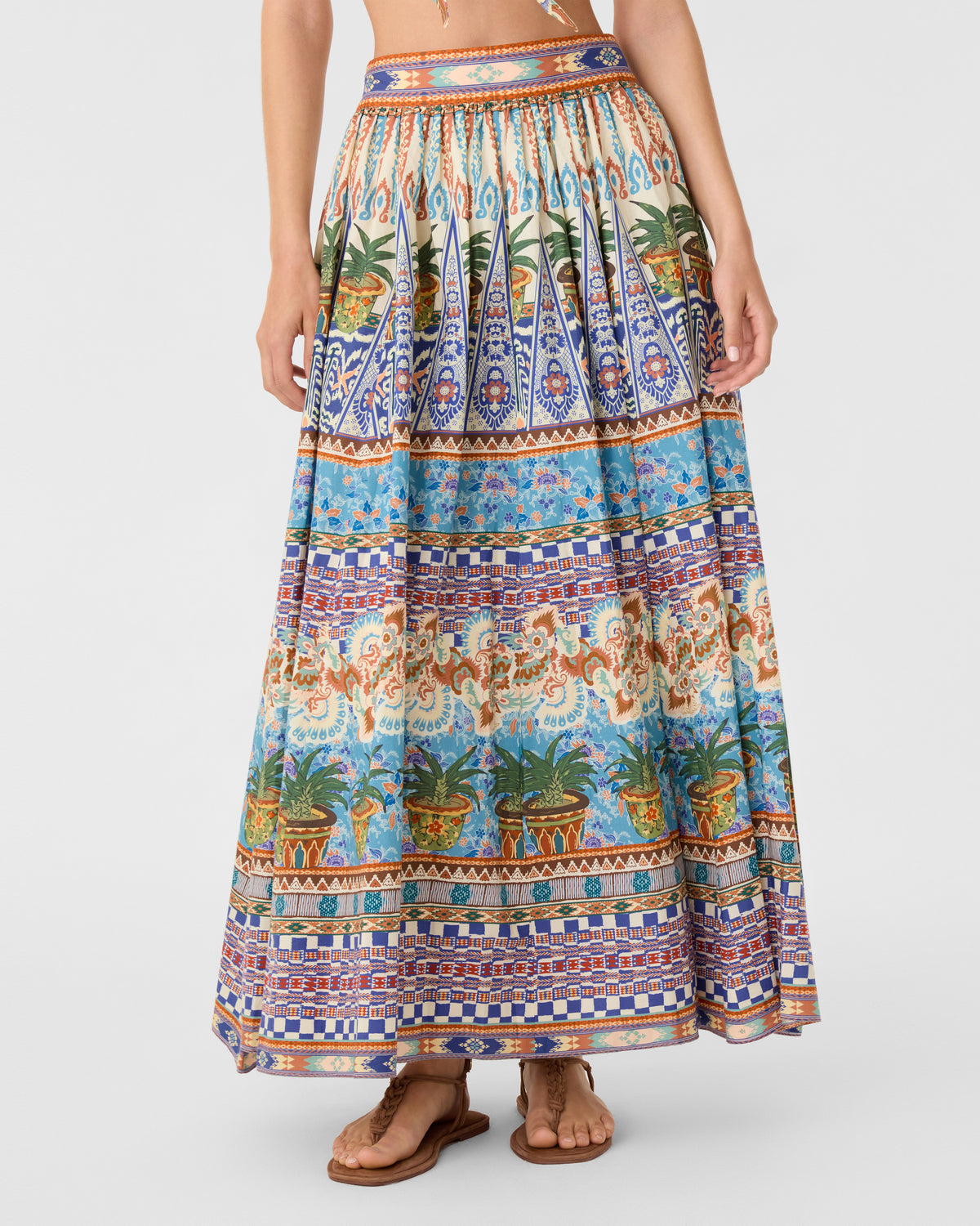 Ombretta Skirt in Chimera Print