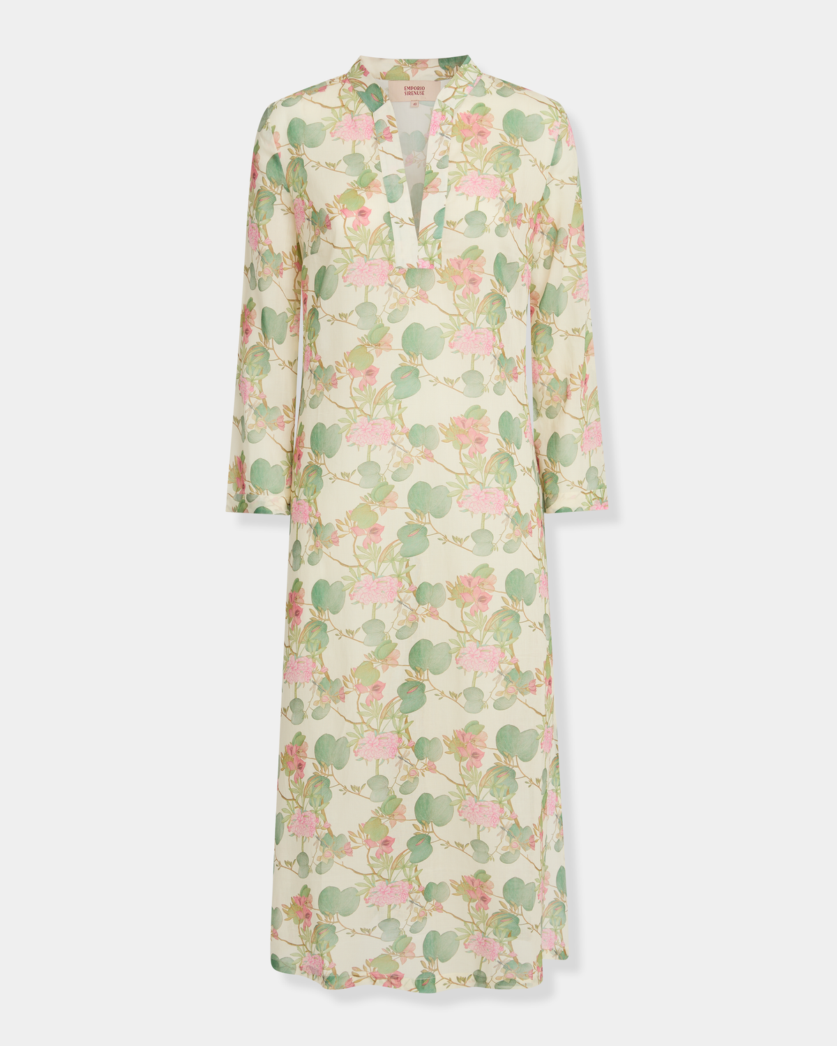 Giada Caftan in Dragonfly Print
