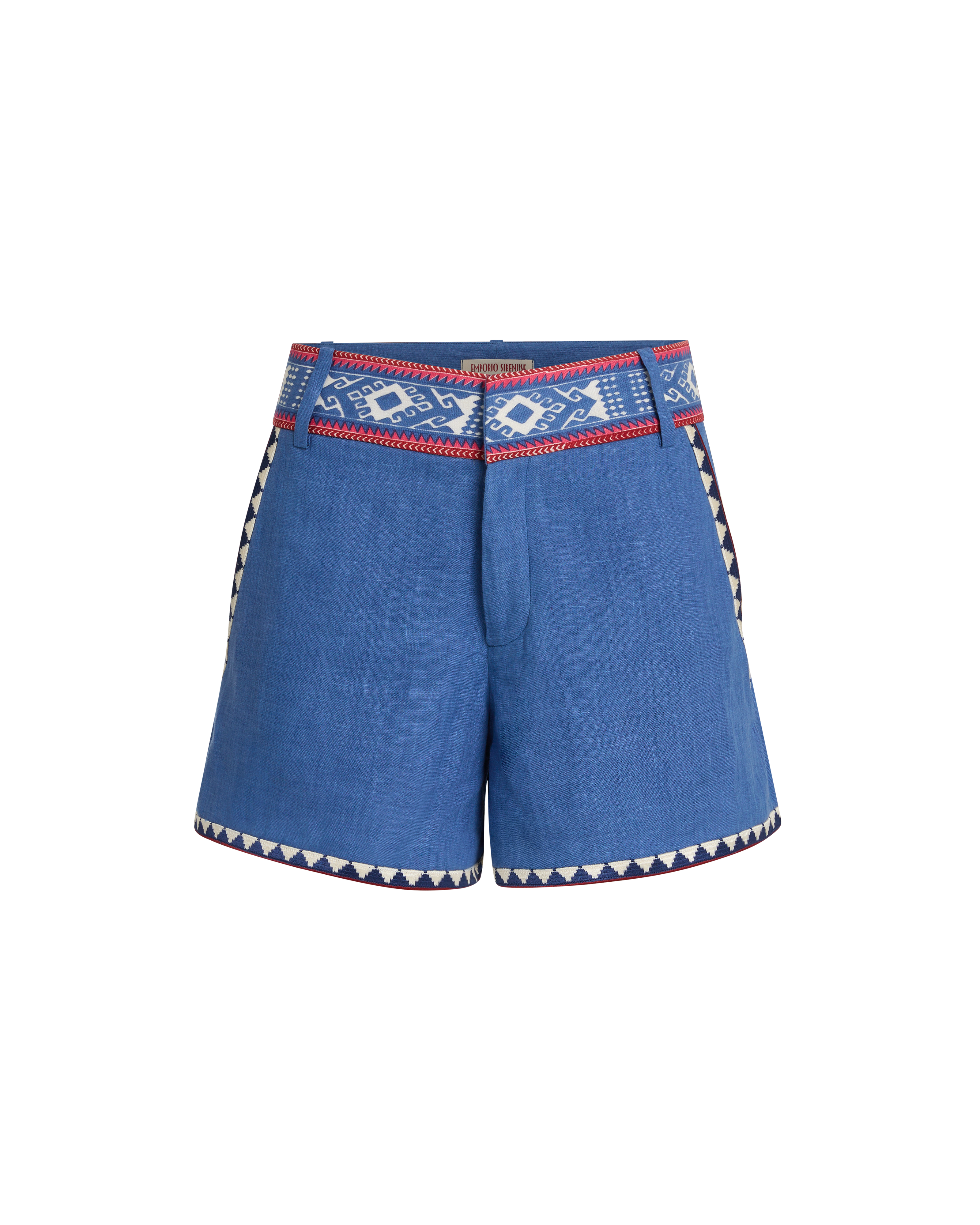 Shorts in Blue Horizon Print