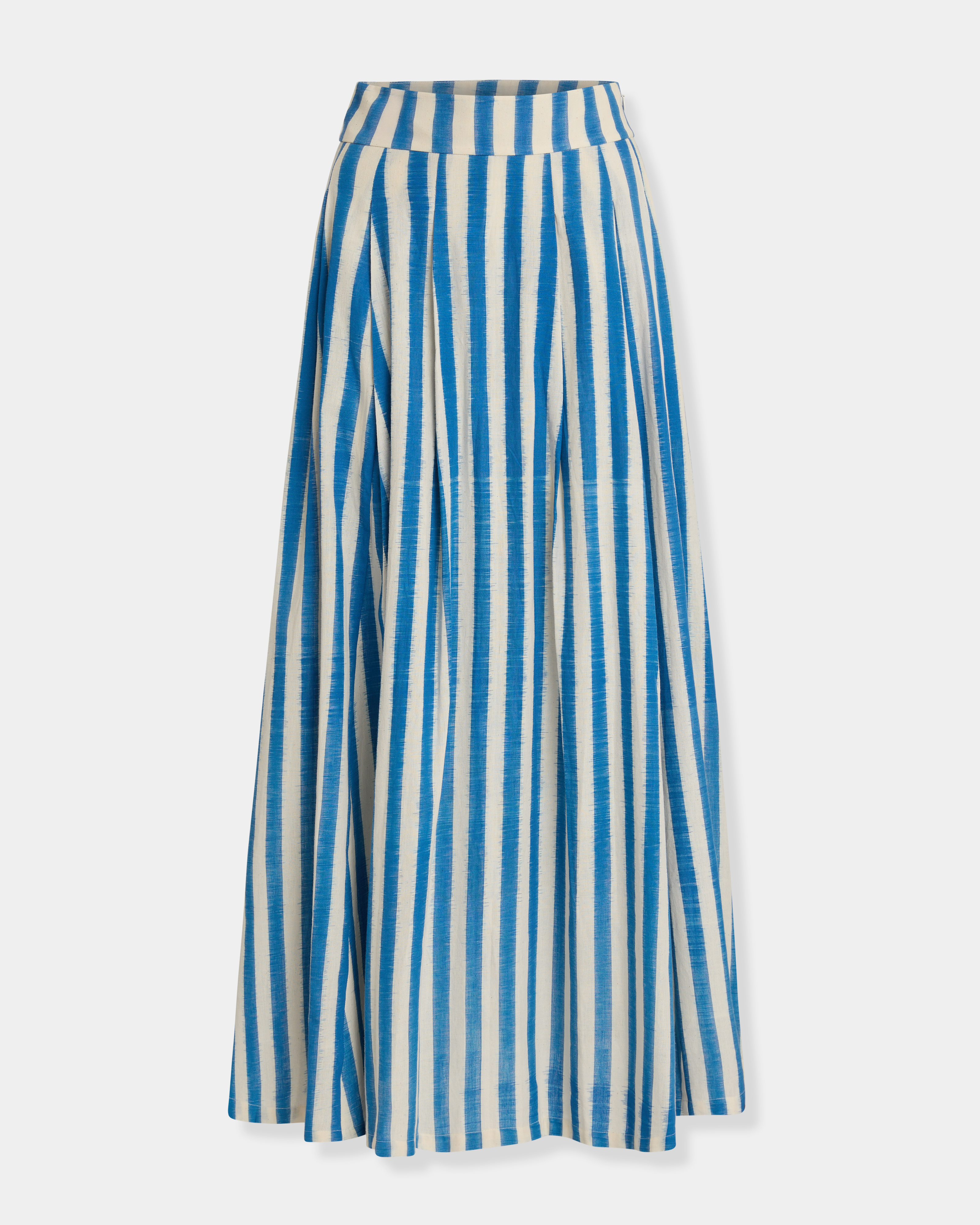 Flaminia Skirt in Ikat Stripes