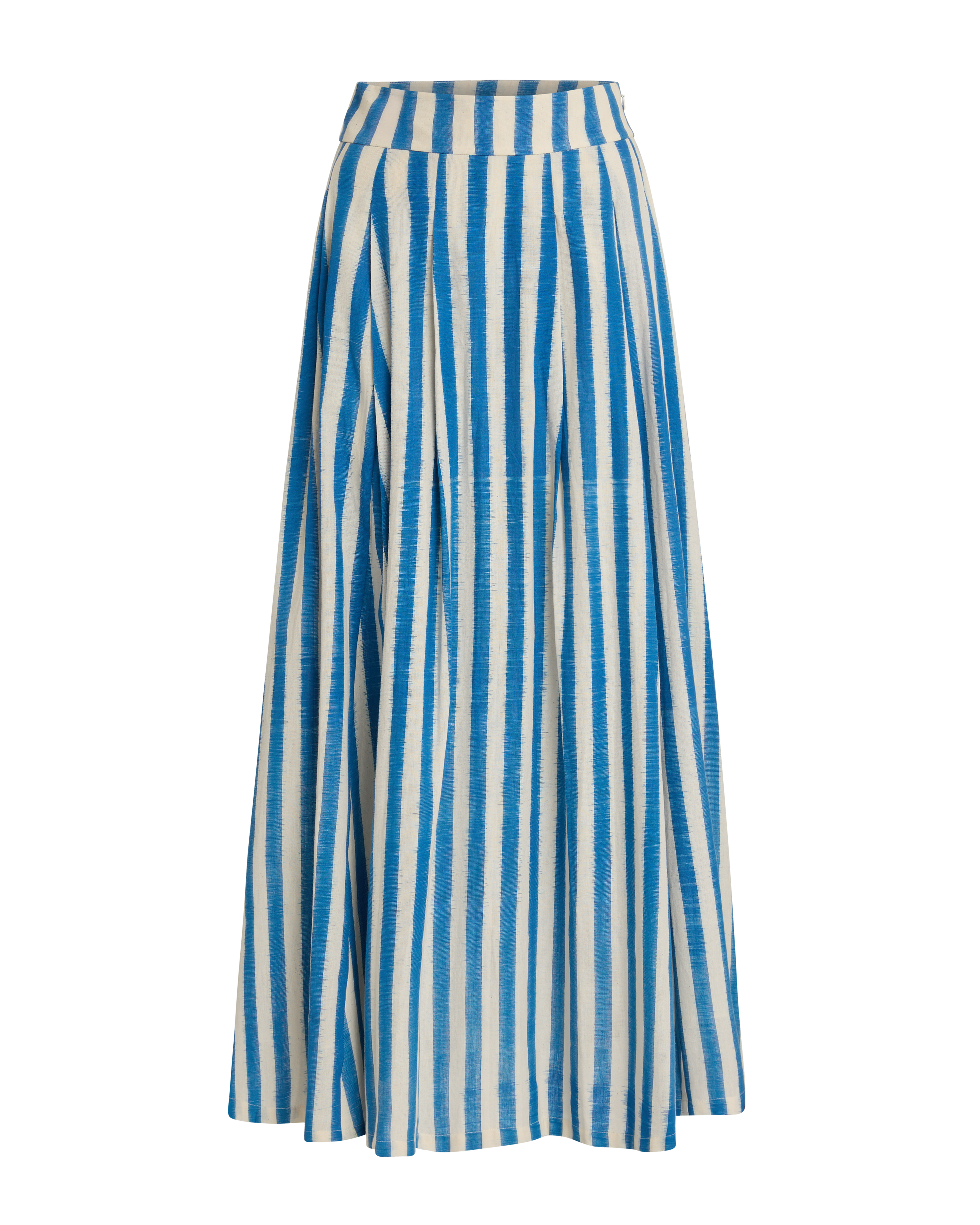Flaminia Skirt in Ikat Stripes