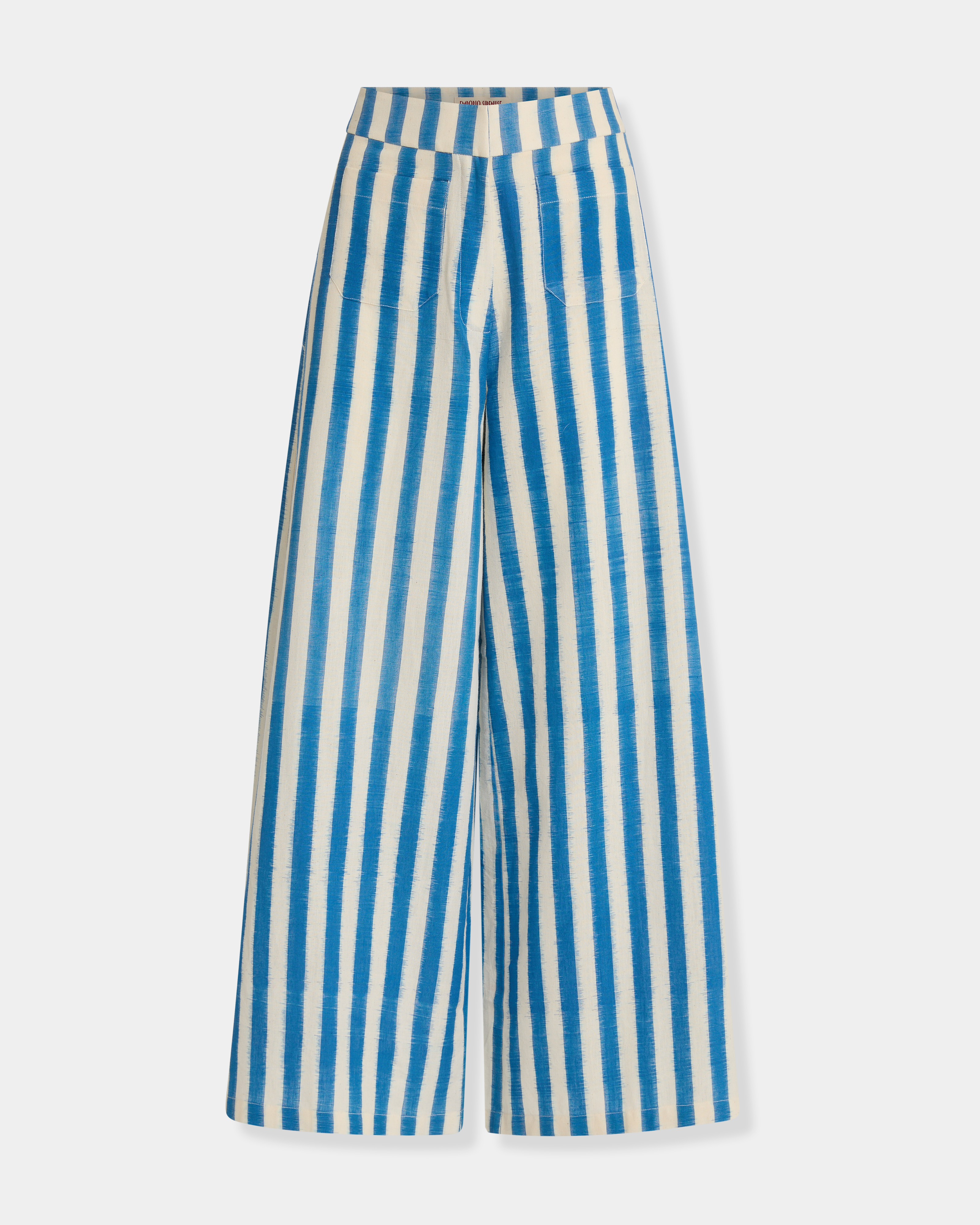 Adele Trousers in Ikat Stripes