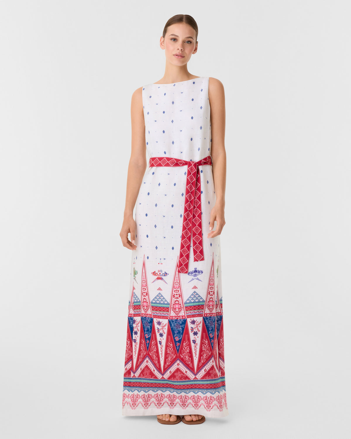 Kimi Dress in Kites Print