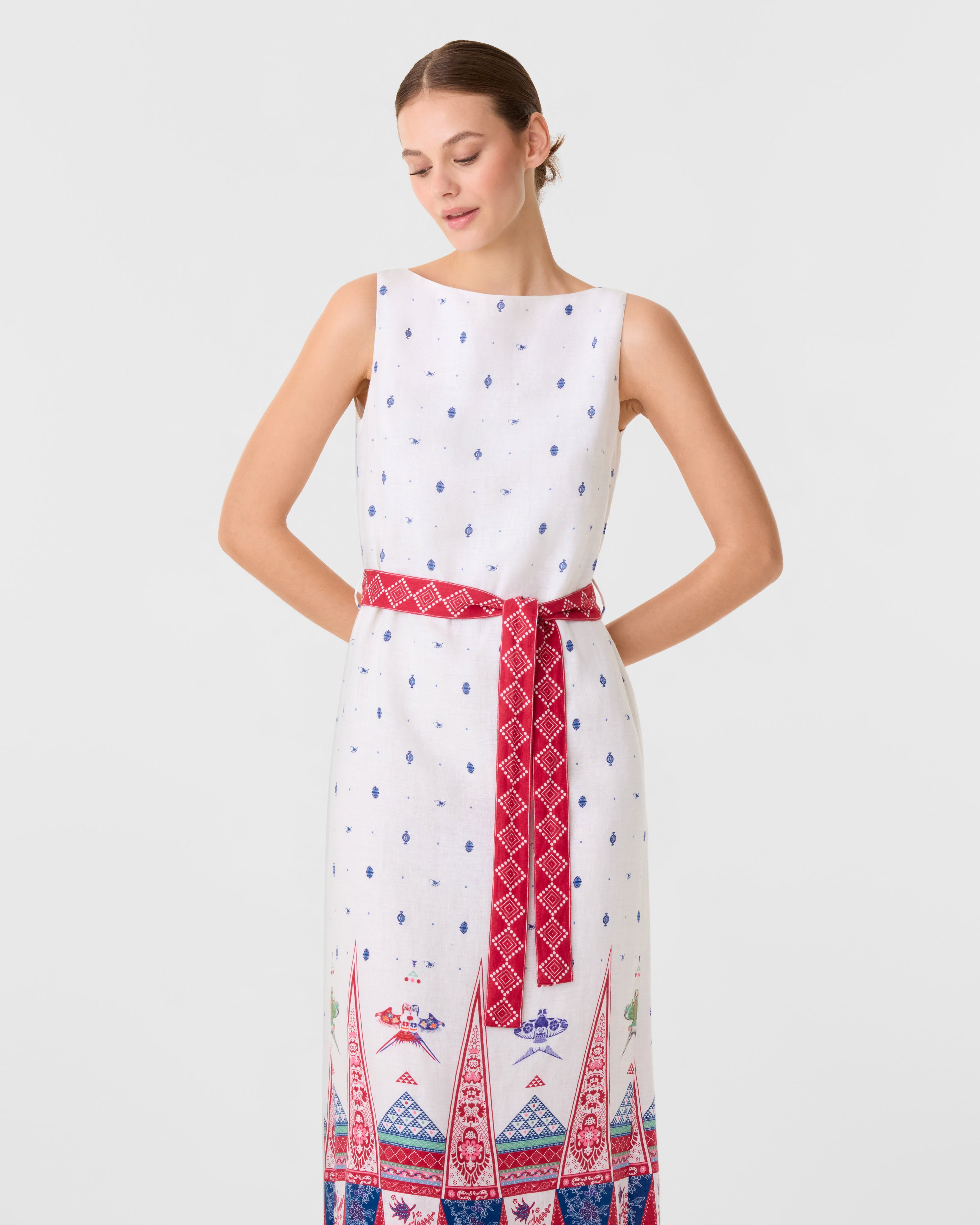Kimi Dress in Kites Print