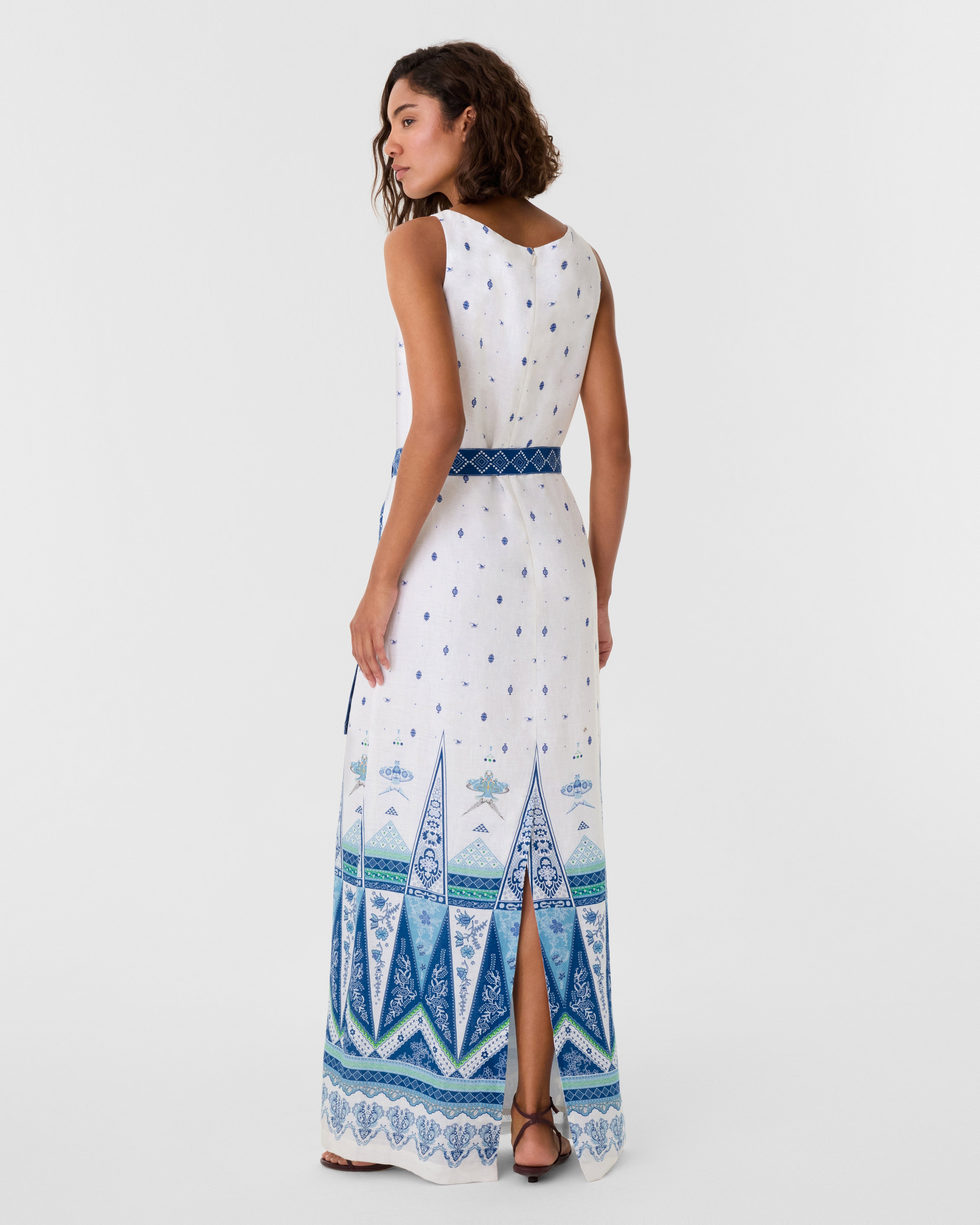 Kimi Dress in Kites Print