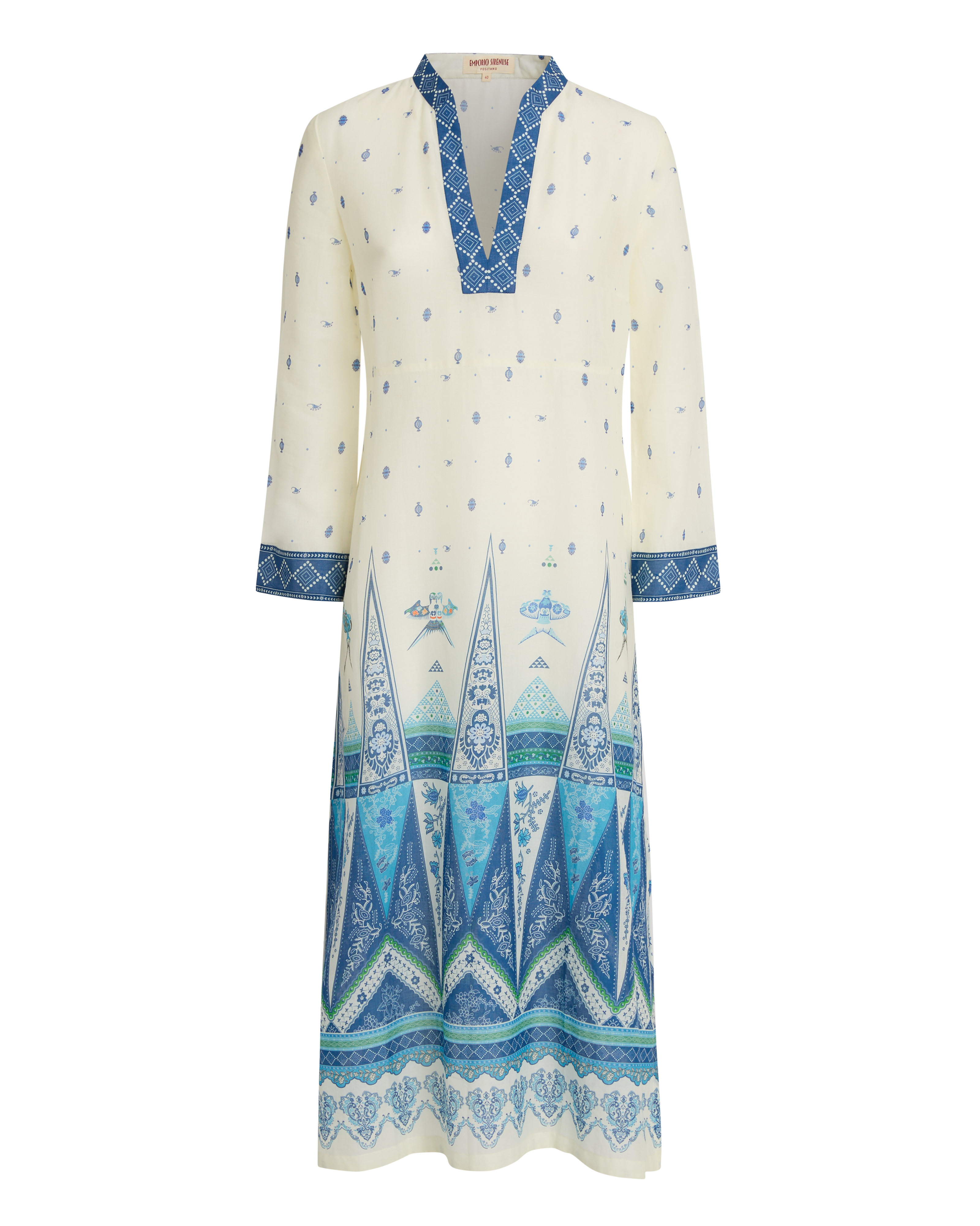 Giada Caftan in Kites Print