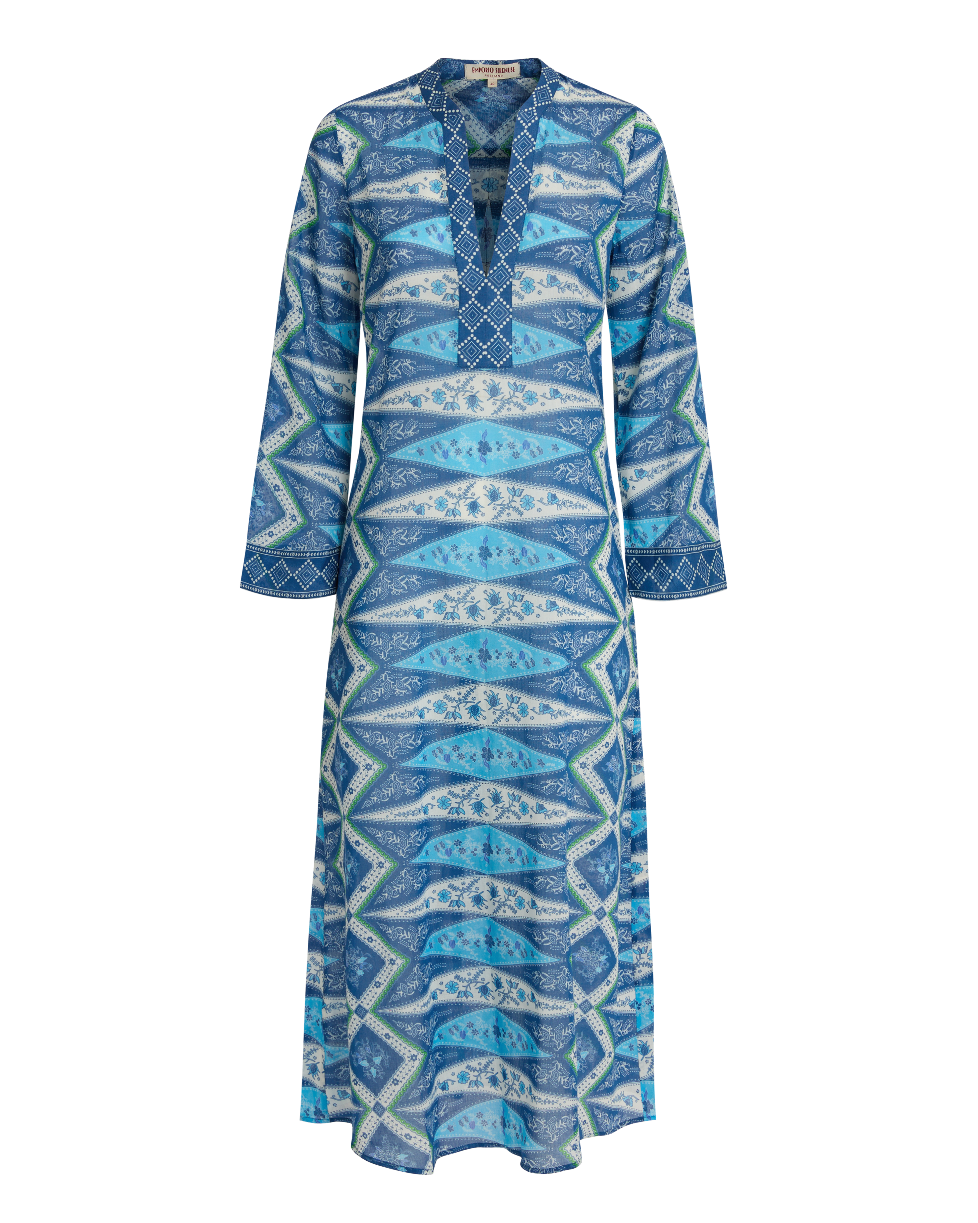 Jenna Caftan in Kites Print