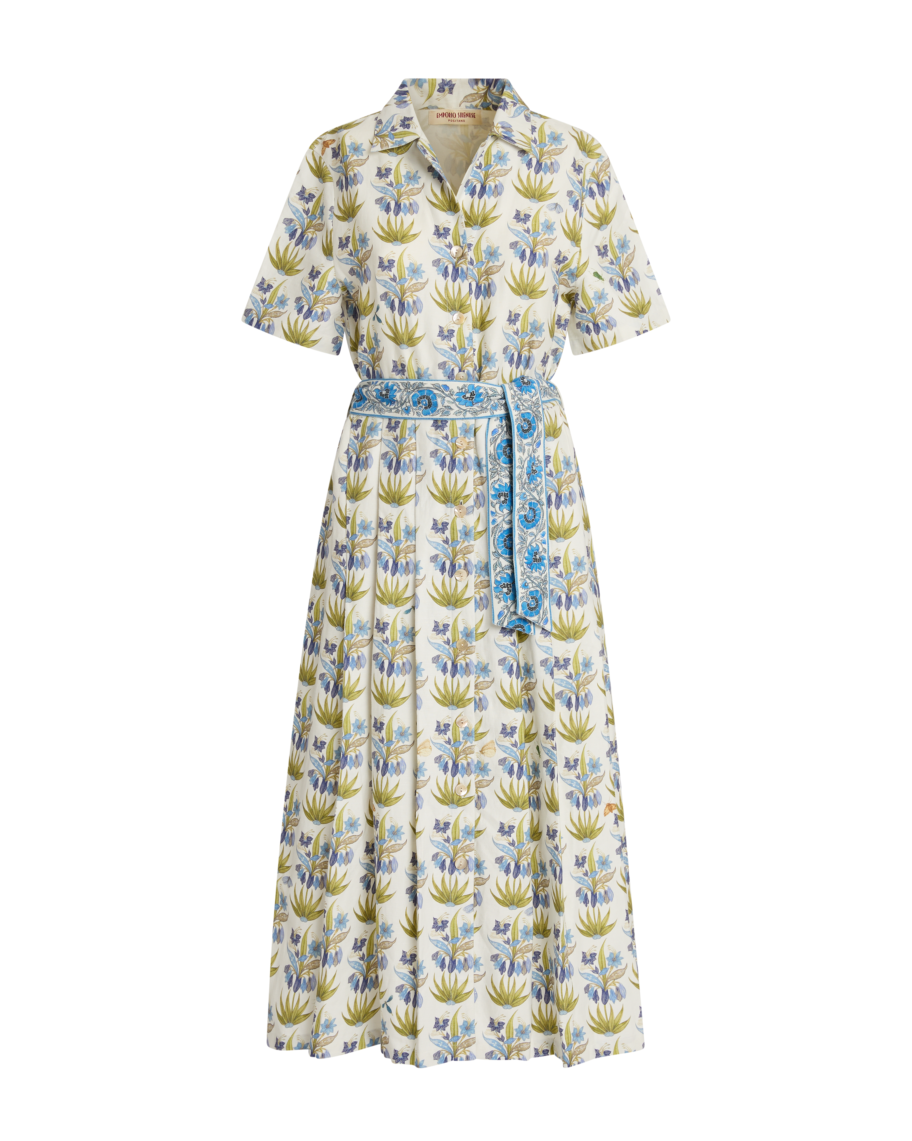 Claudia Dress in Celestine Flower Print